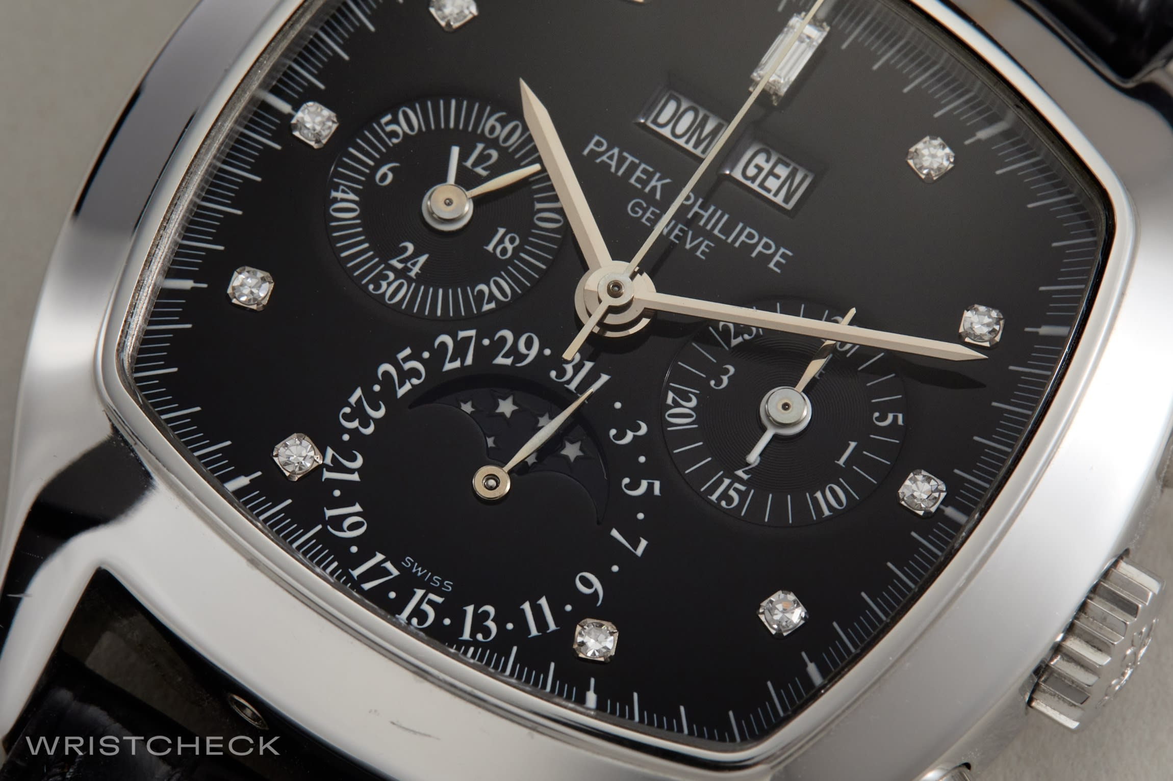 Two Rare Modern Patek Philippe Perpetual Calendar Chronographs
