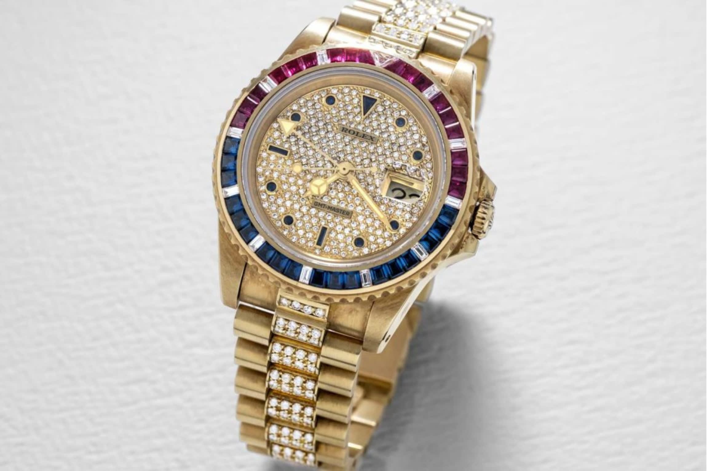 Gem-set Rolex GMT