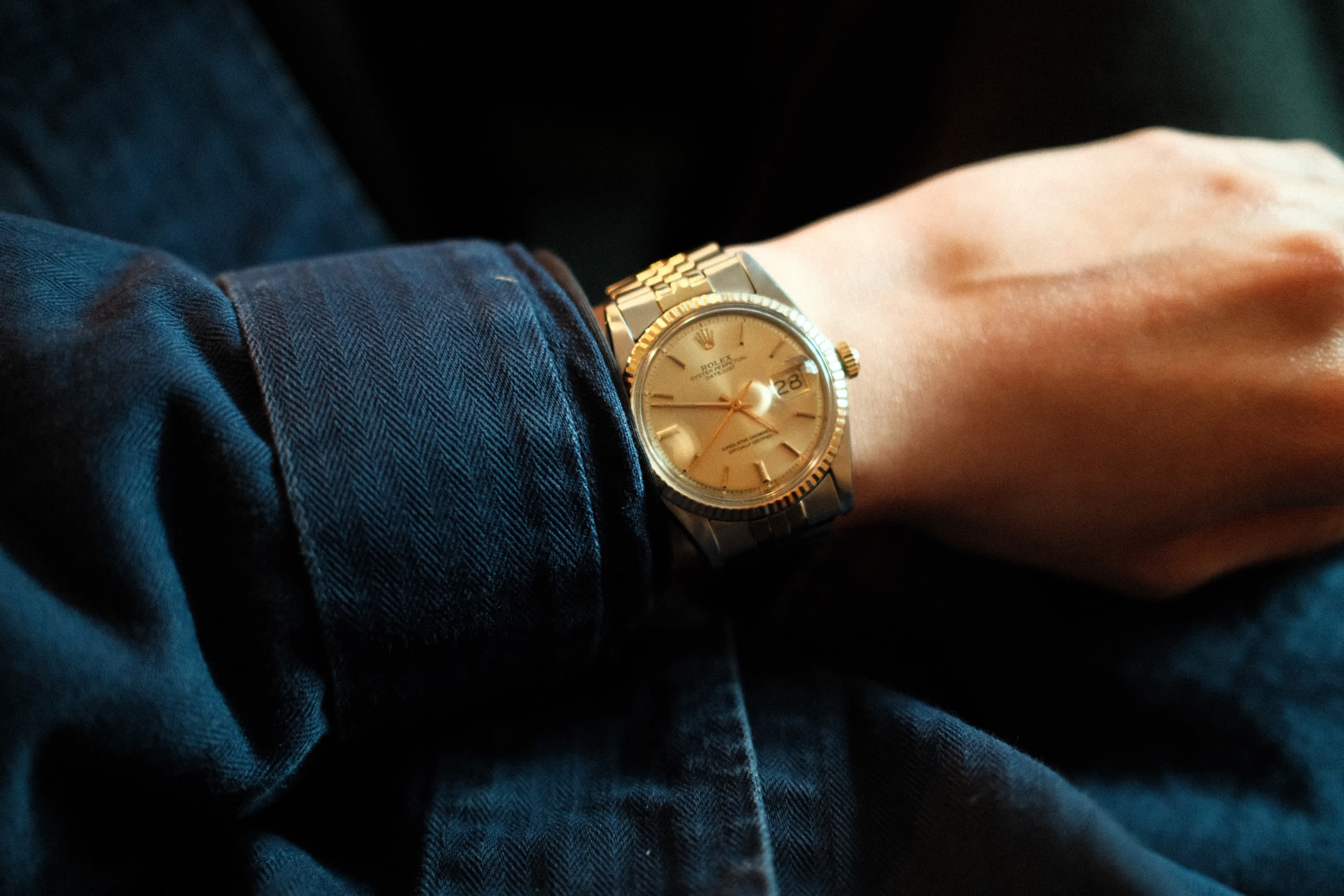 two-toned watches