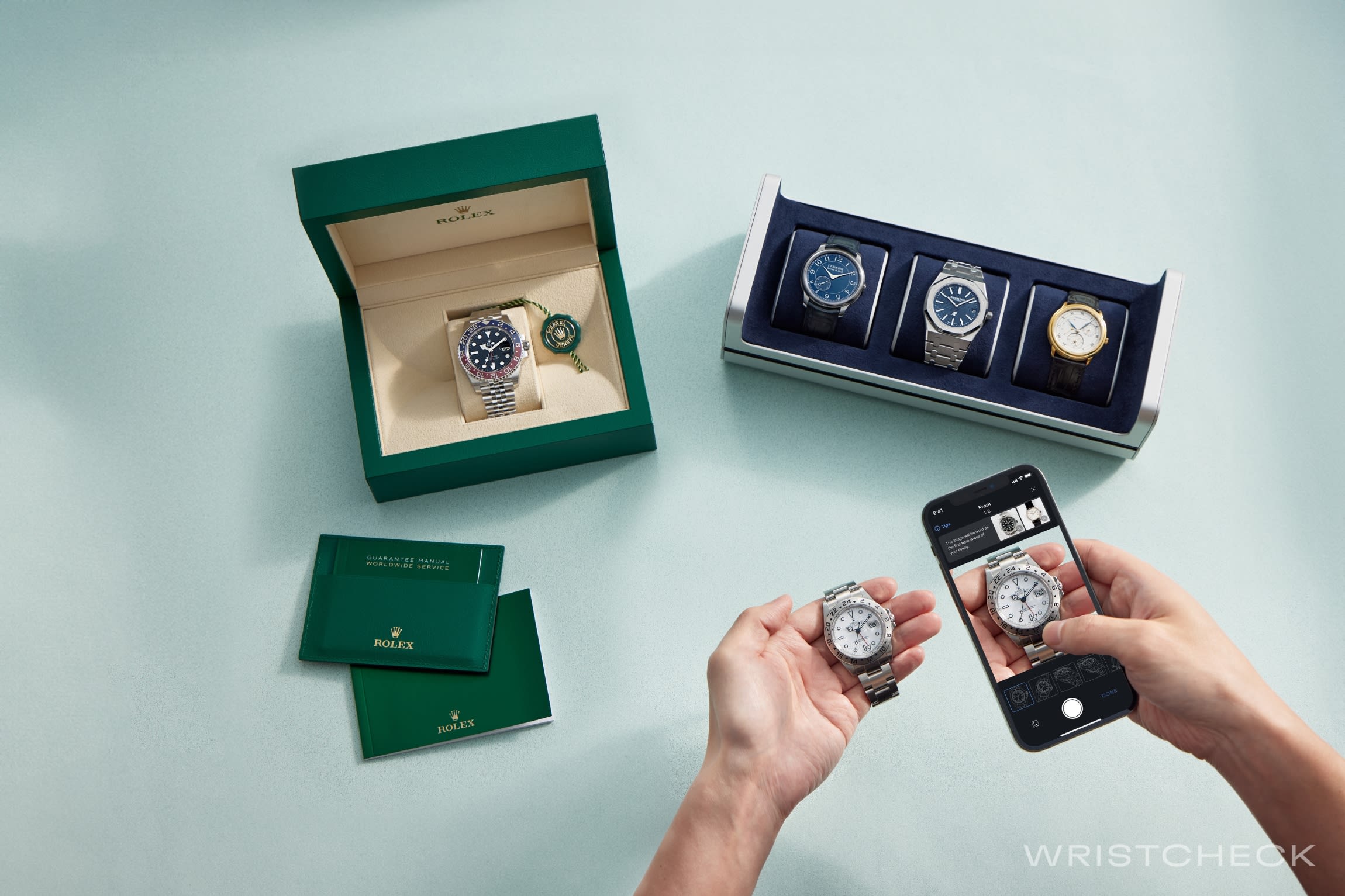 your guide to the Wristcheck app