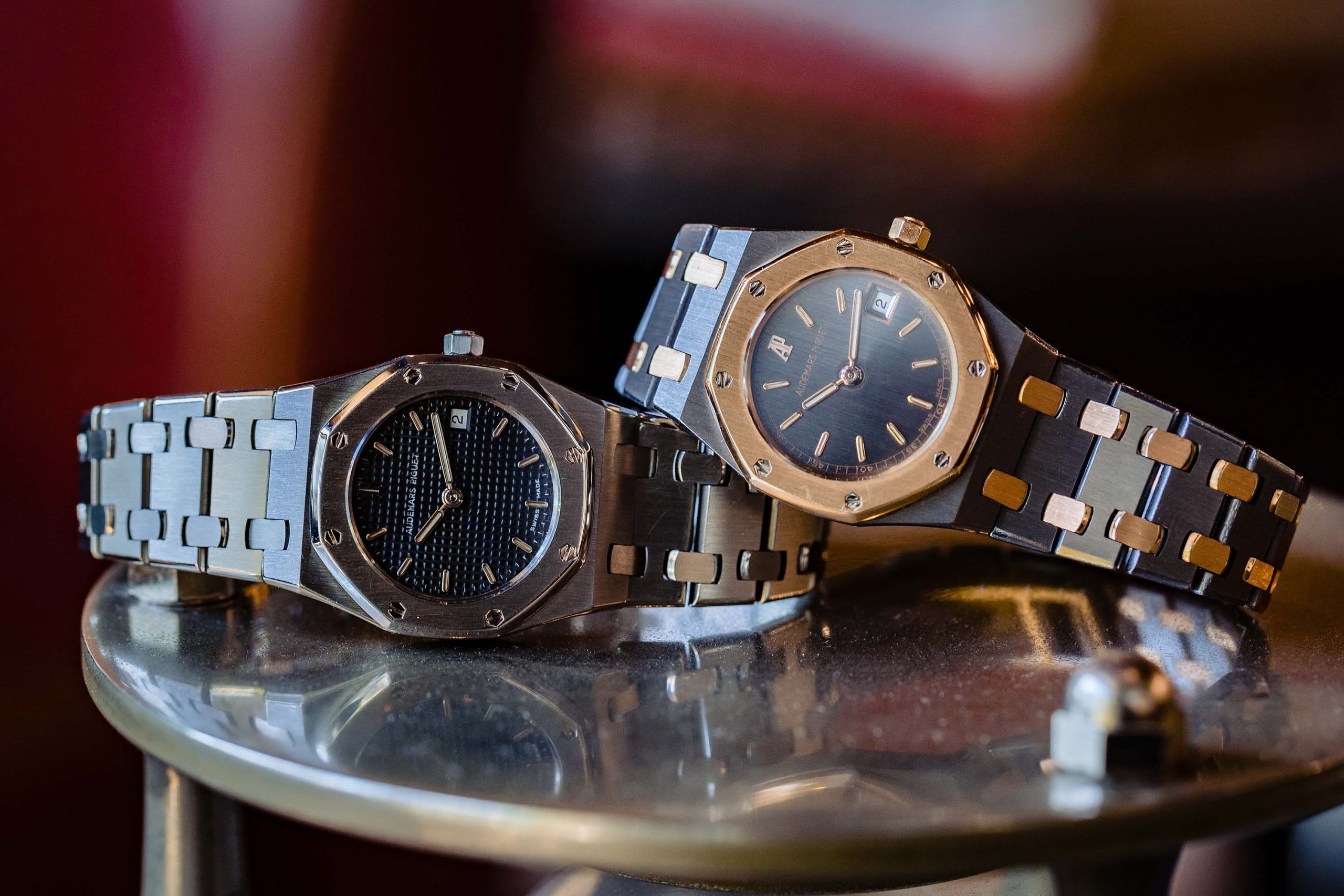 The Audemars Piguet Royal Oak Mini Frosted Gold Is Petite Perfection