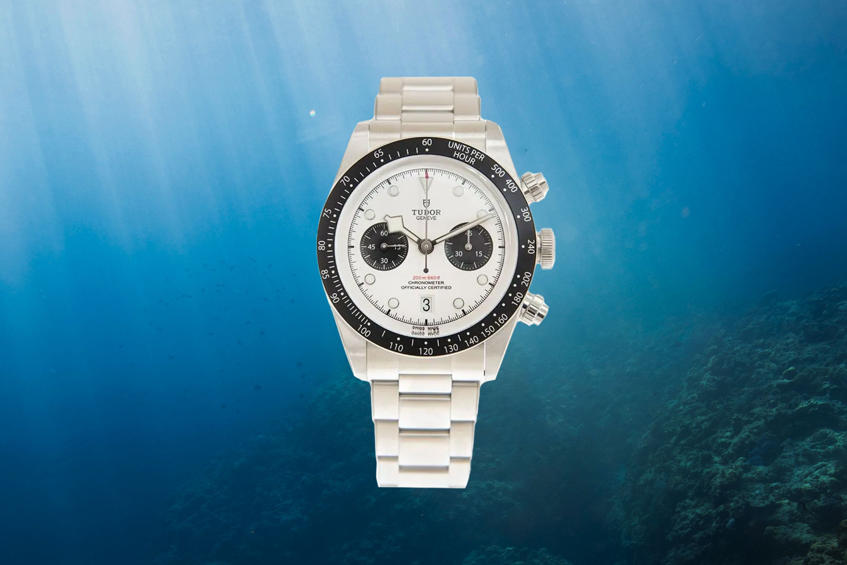 Tudor Black Bay Chronograph White Dial