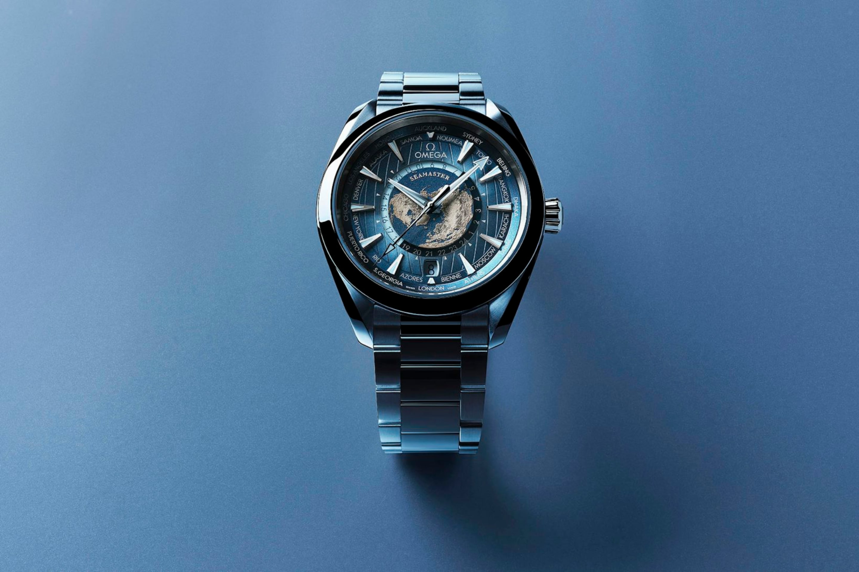 Omega Seamaster Aqua Terra 150m World Timer ref. 220.10.43.22.03.001