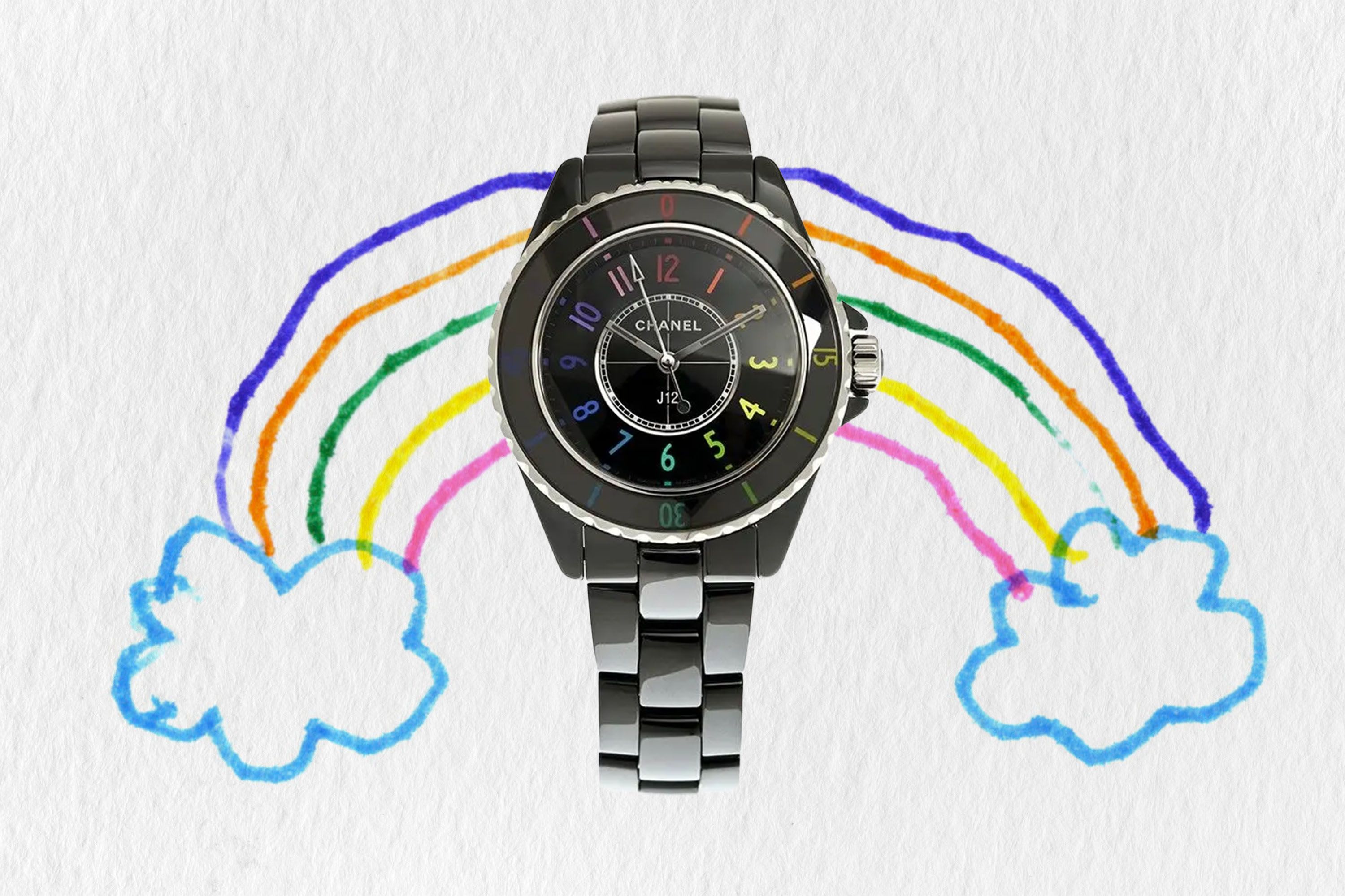 9. Chanel J12 Electro Ceramic Steel Black Dial.jpg