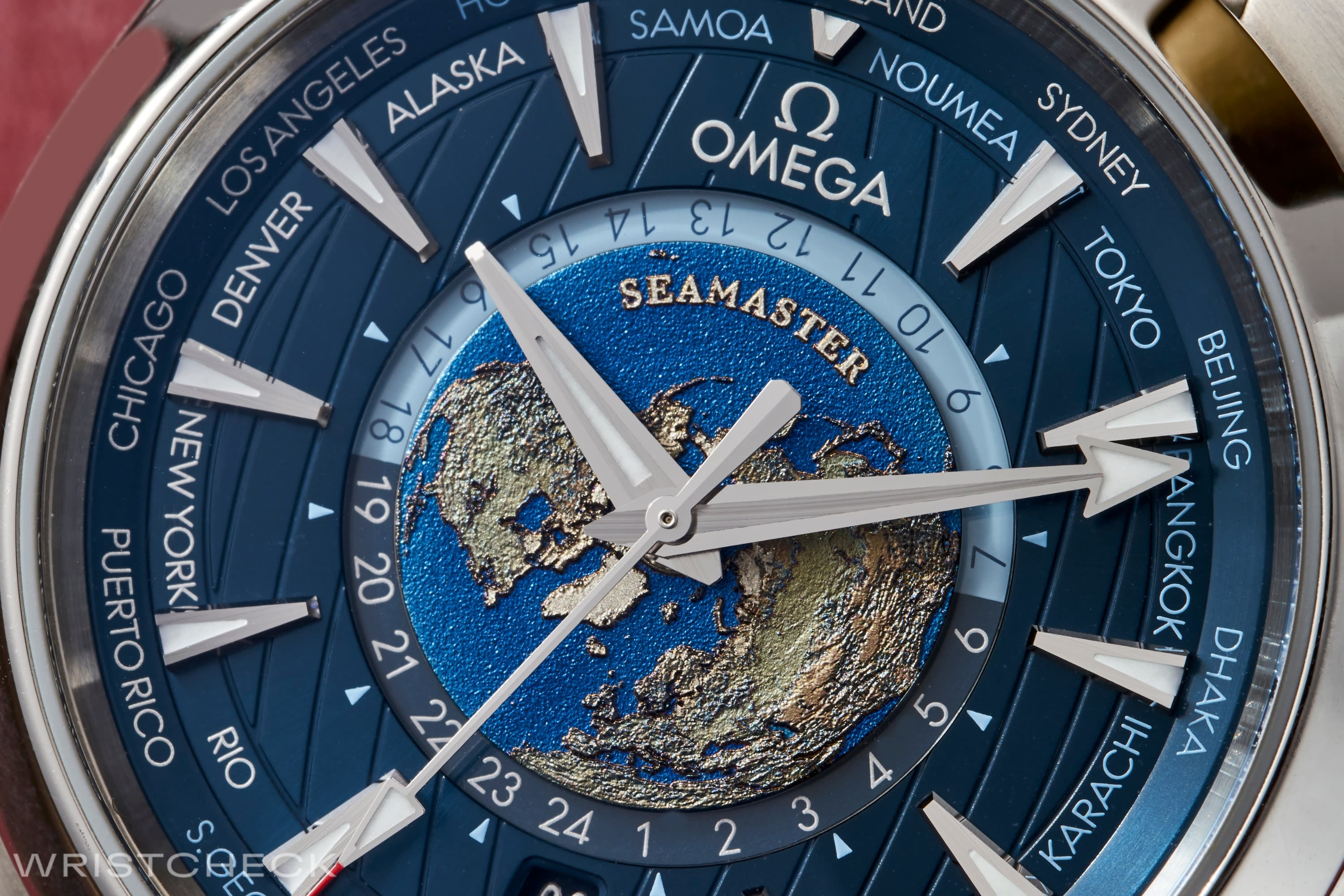 Omega Seamaster Aqua Terra 150m World Timer ref. 220.10.43.22.03.001