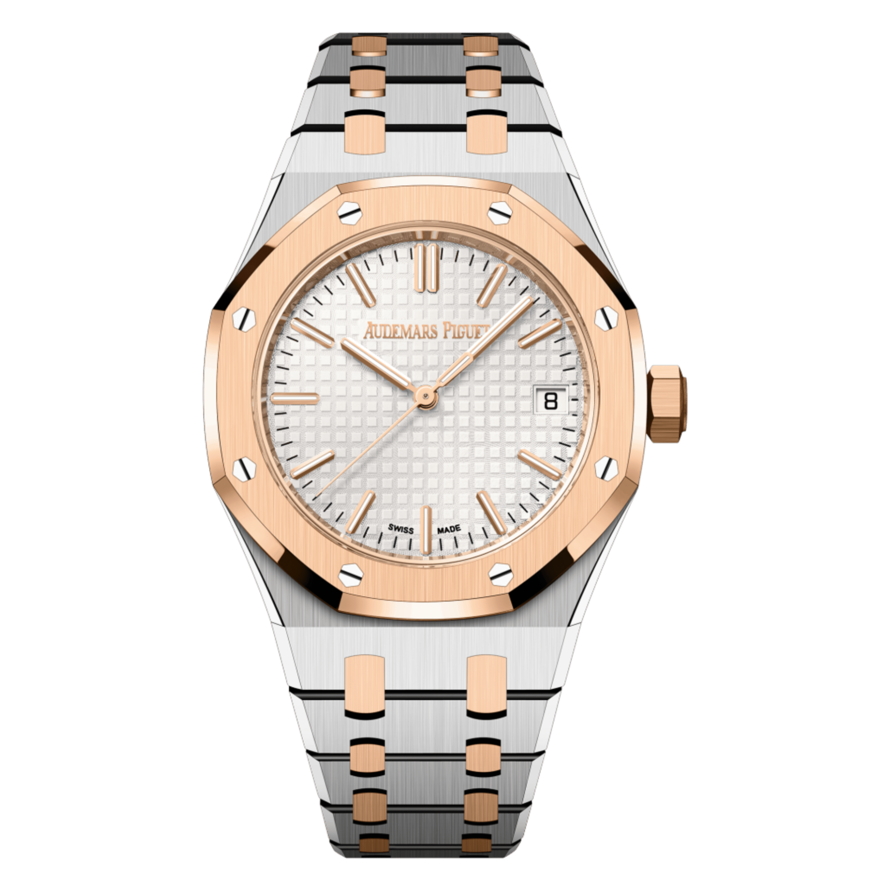 Royal Oak Selfwinding Rose Gold & Steel Silver Dial 37mm Product Image