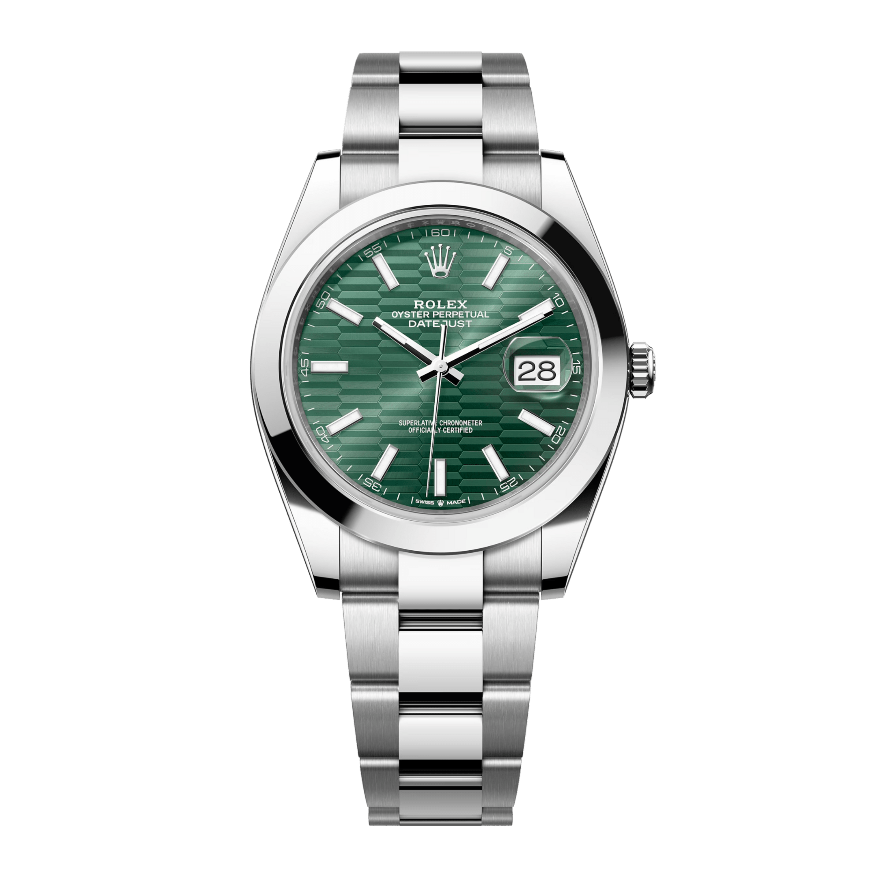 Rolex Datejust Steel Green Dial 41mm 126300-0021 - Make an offer