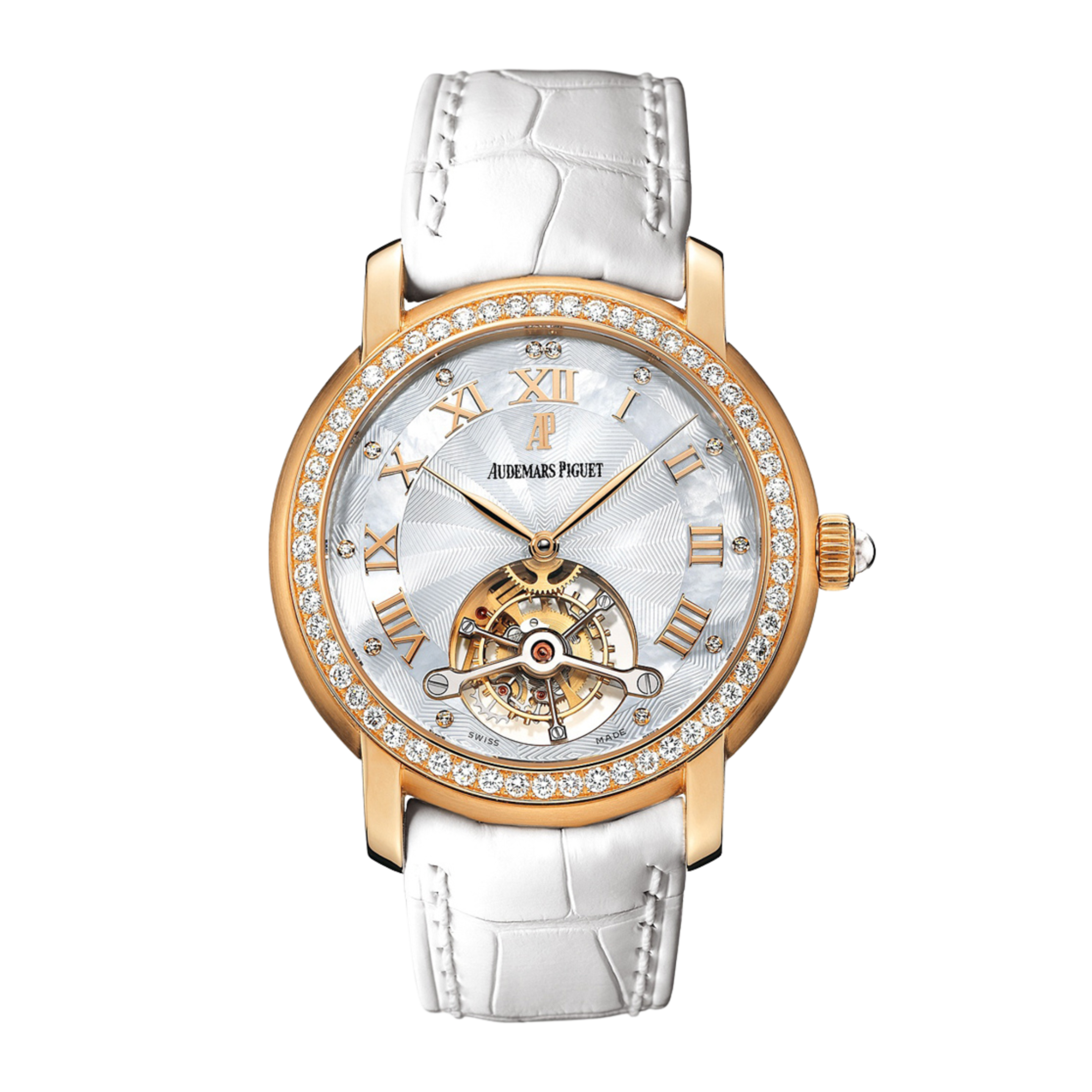 Audemars Piguet Jules Audemars Tourbillon Rose Gold Diamond Mother