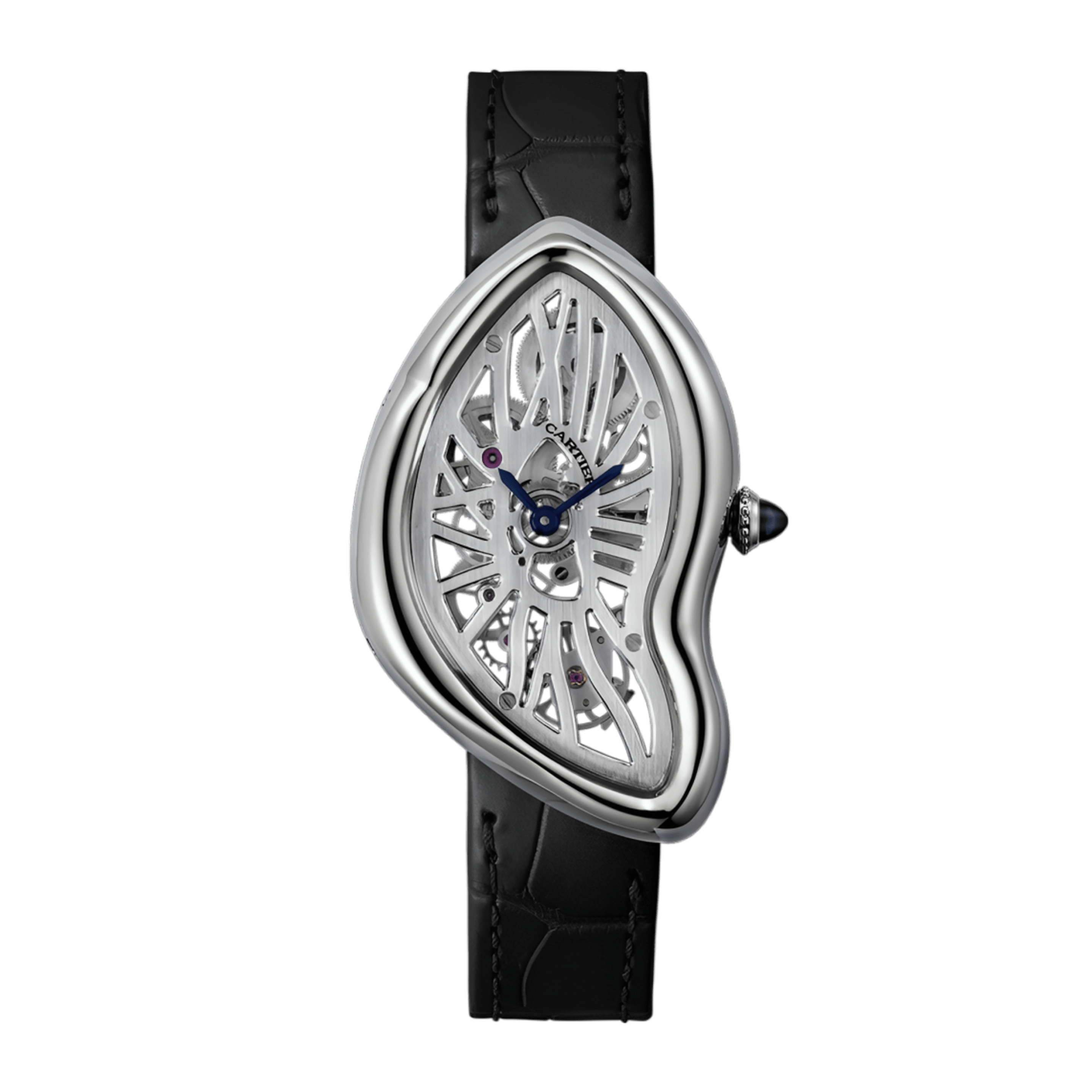 Crash de Cartier Platinum Skeleton Dial 28mm Product Image