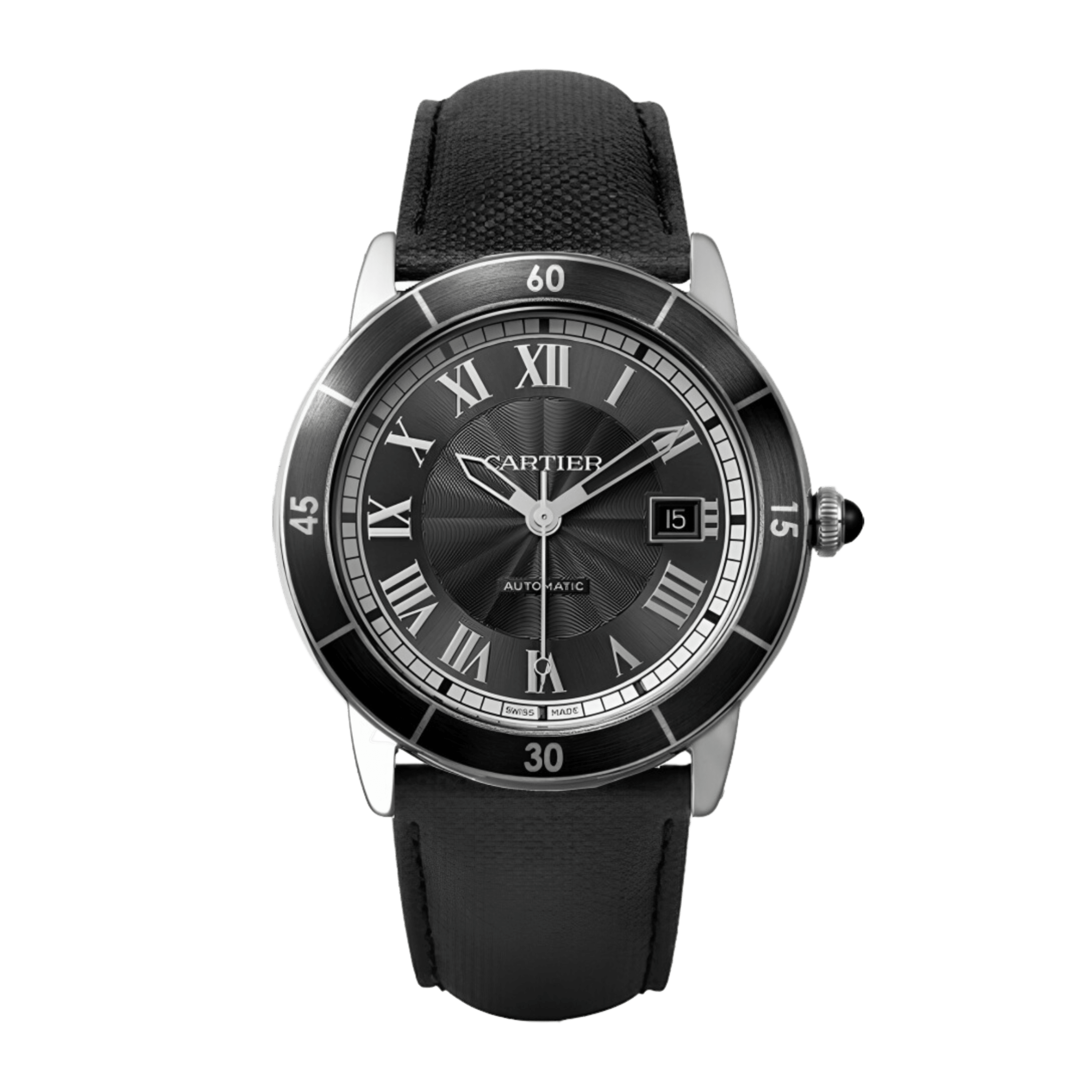 Ronde de Cartier Steel Grey Dial 42mm Product Image