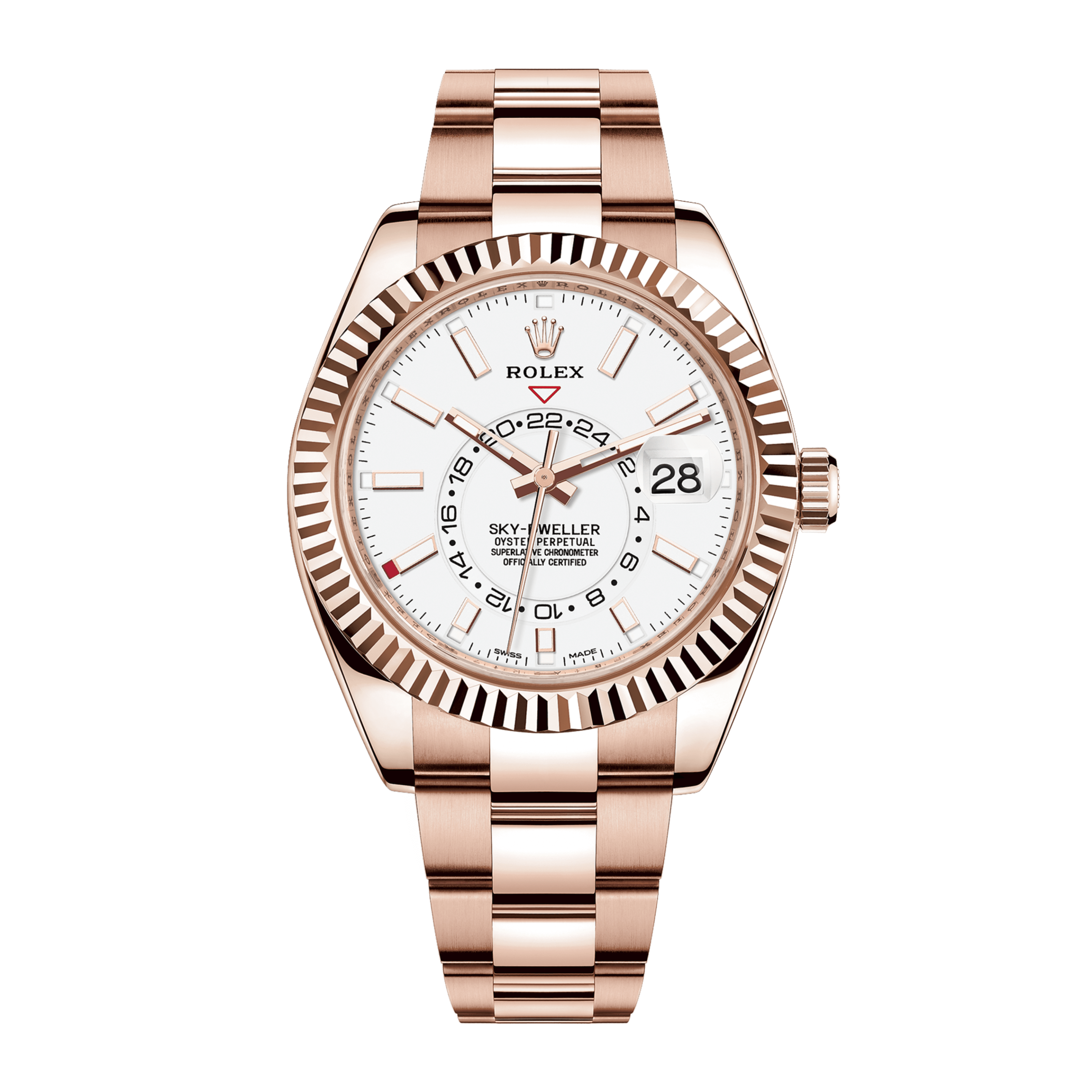 Sky-Dweller Rose Gold White Dial 42mm Product Image