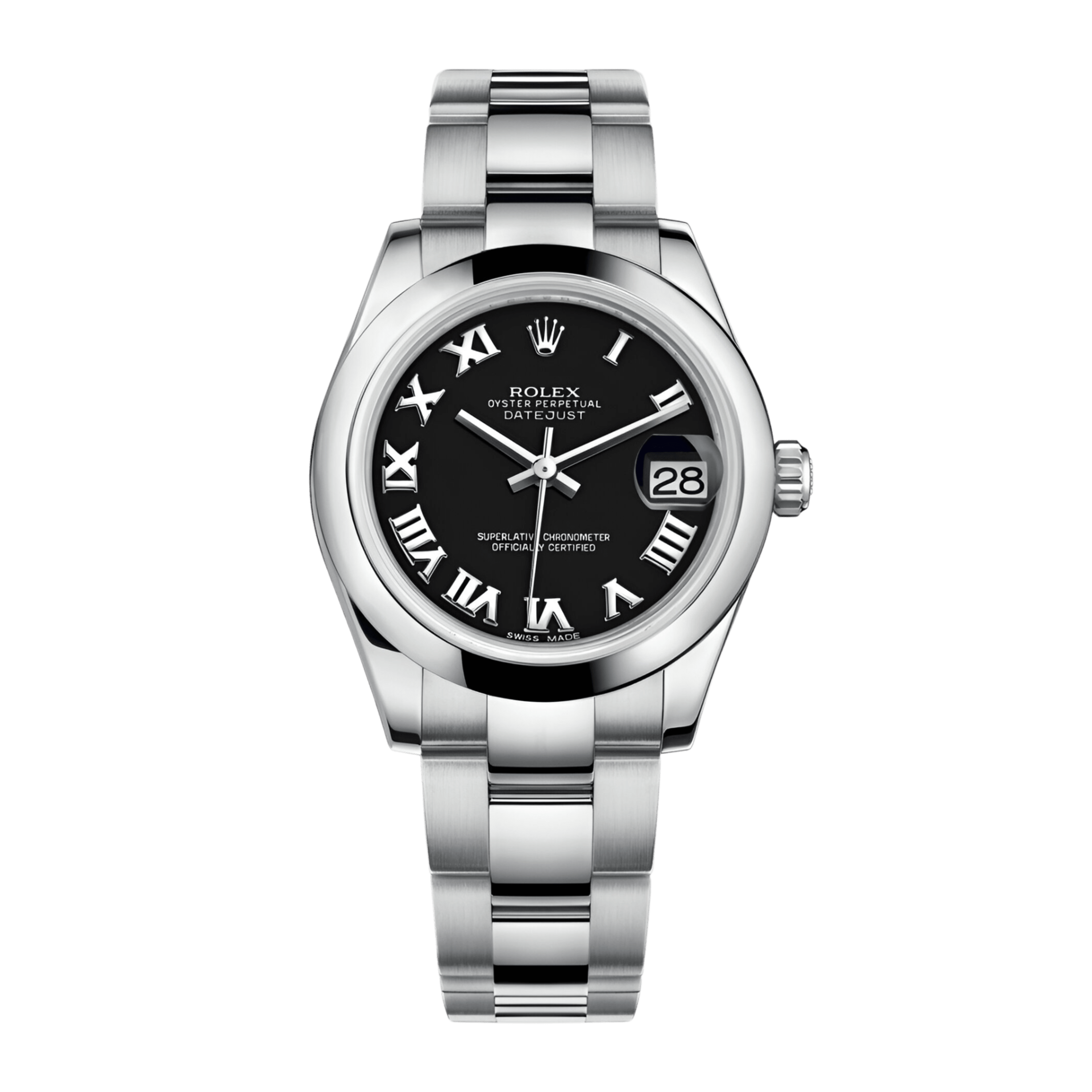 Datejust Steel Black Dial 31mm Product Image