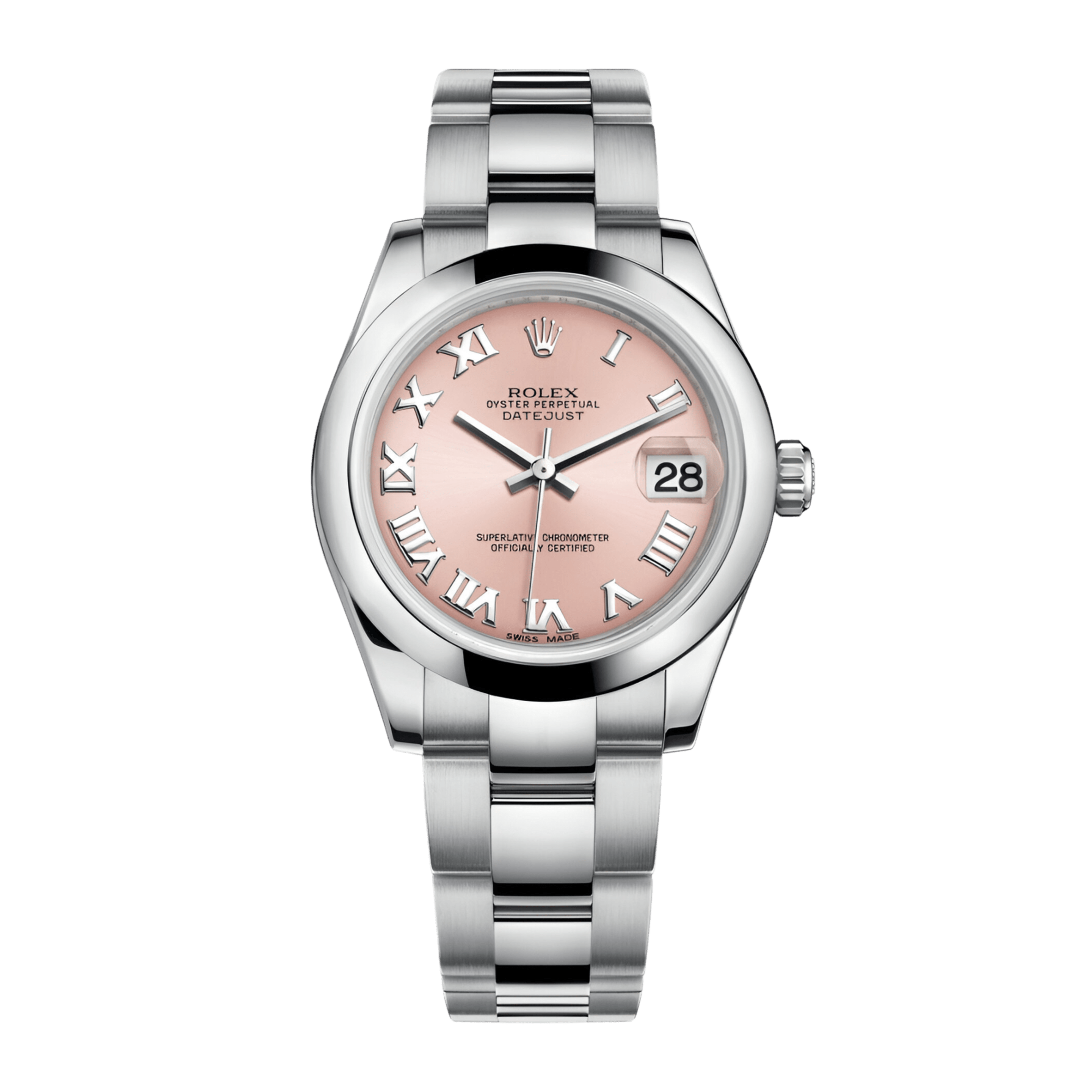 Datejust Steel Pink Dial 31mm Product Image