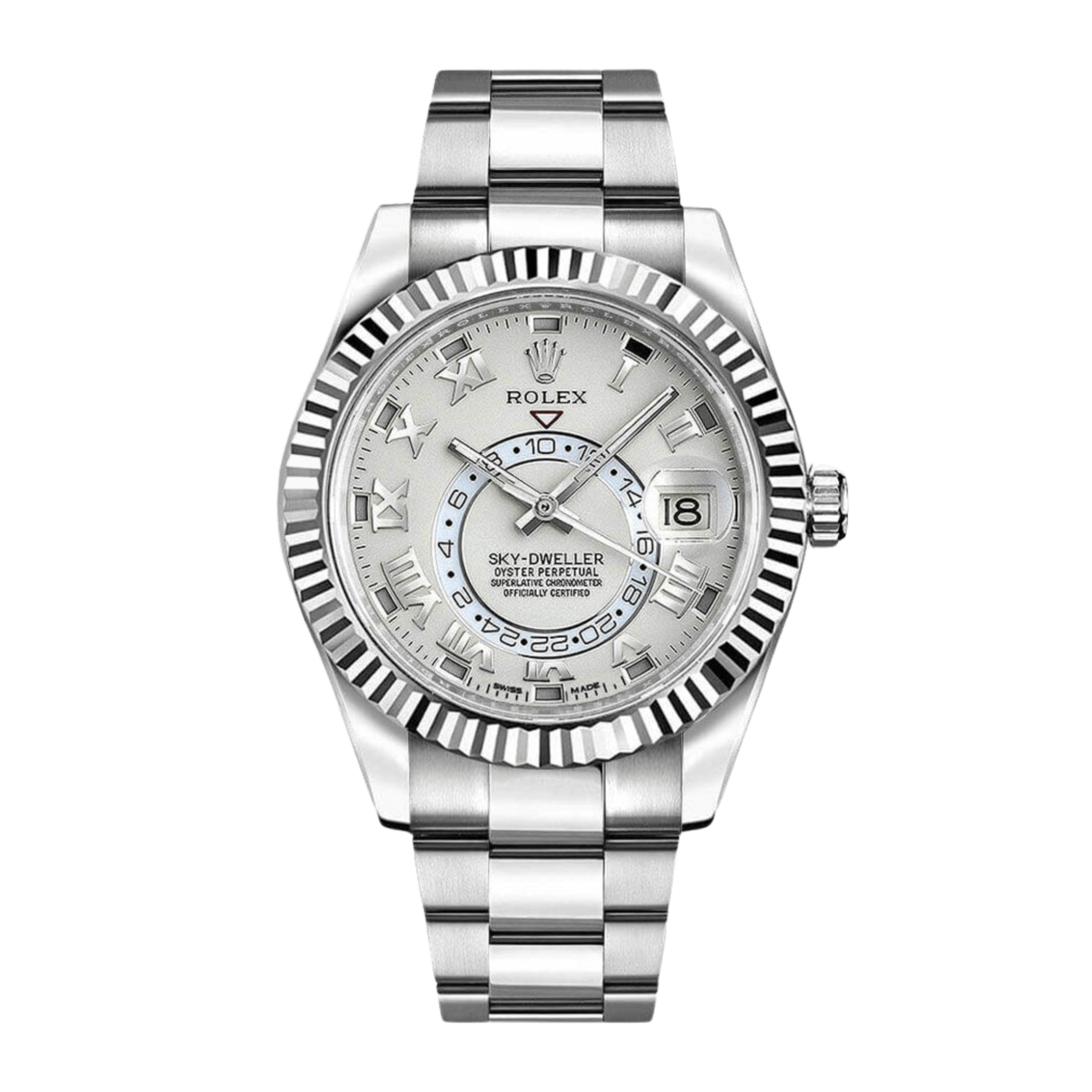 Sky-Dweller White Gold White Dial 42mm Product Image