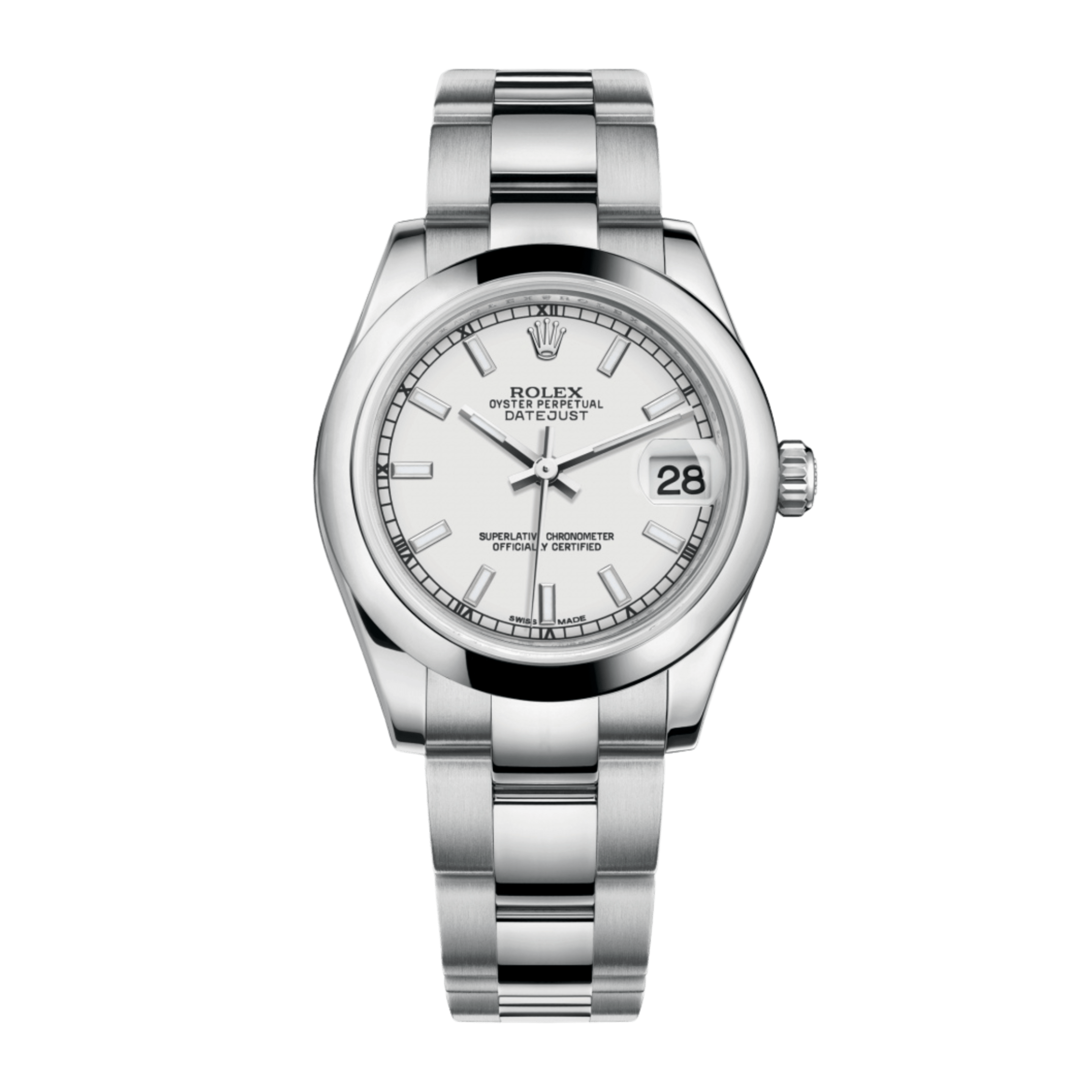 Datejust Steel White Dial 31mm Product Image