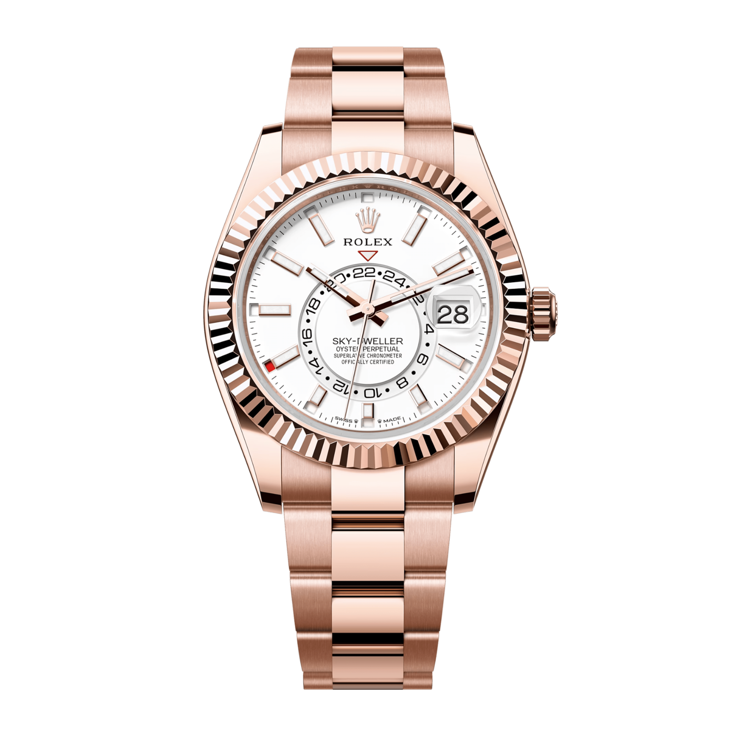 Sky-Dweller Rose Gold White Dial 42mm Product Image