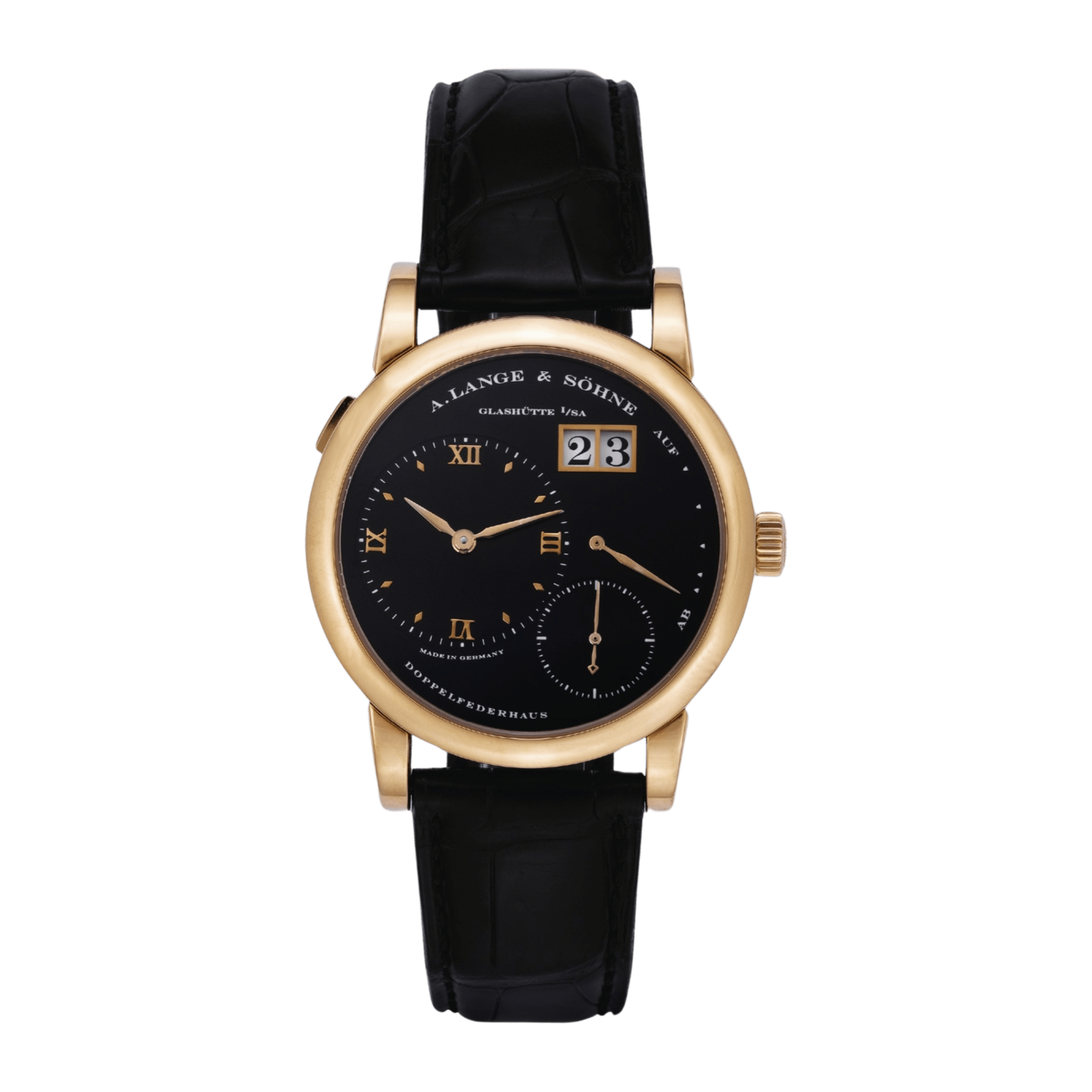 Lange 1 Rose Gold Black Dial 38mm Product Image