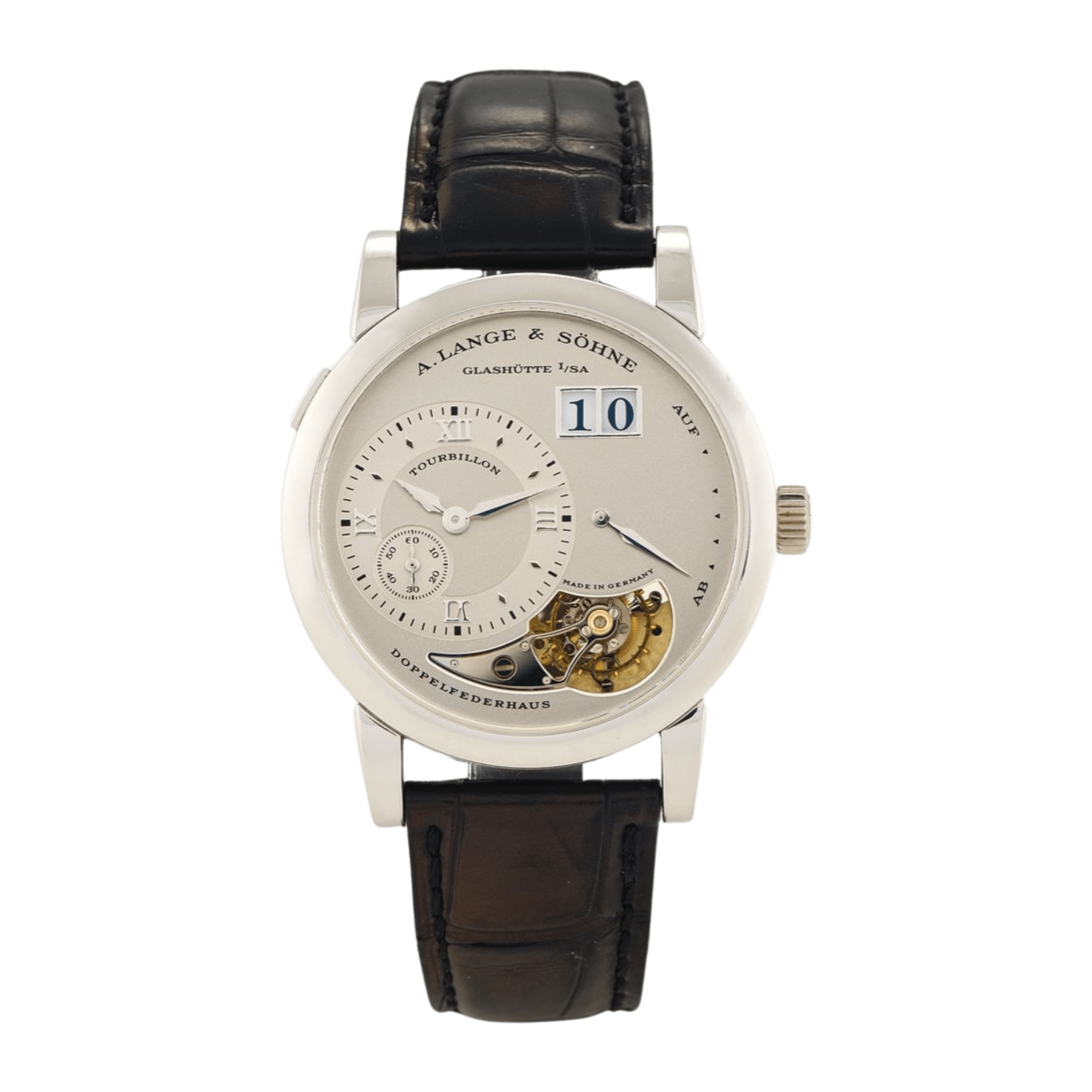 Lange 1 Tourbillon Platinum Silver Dial 38mm Product Image