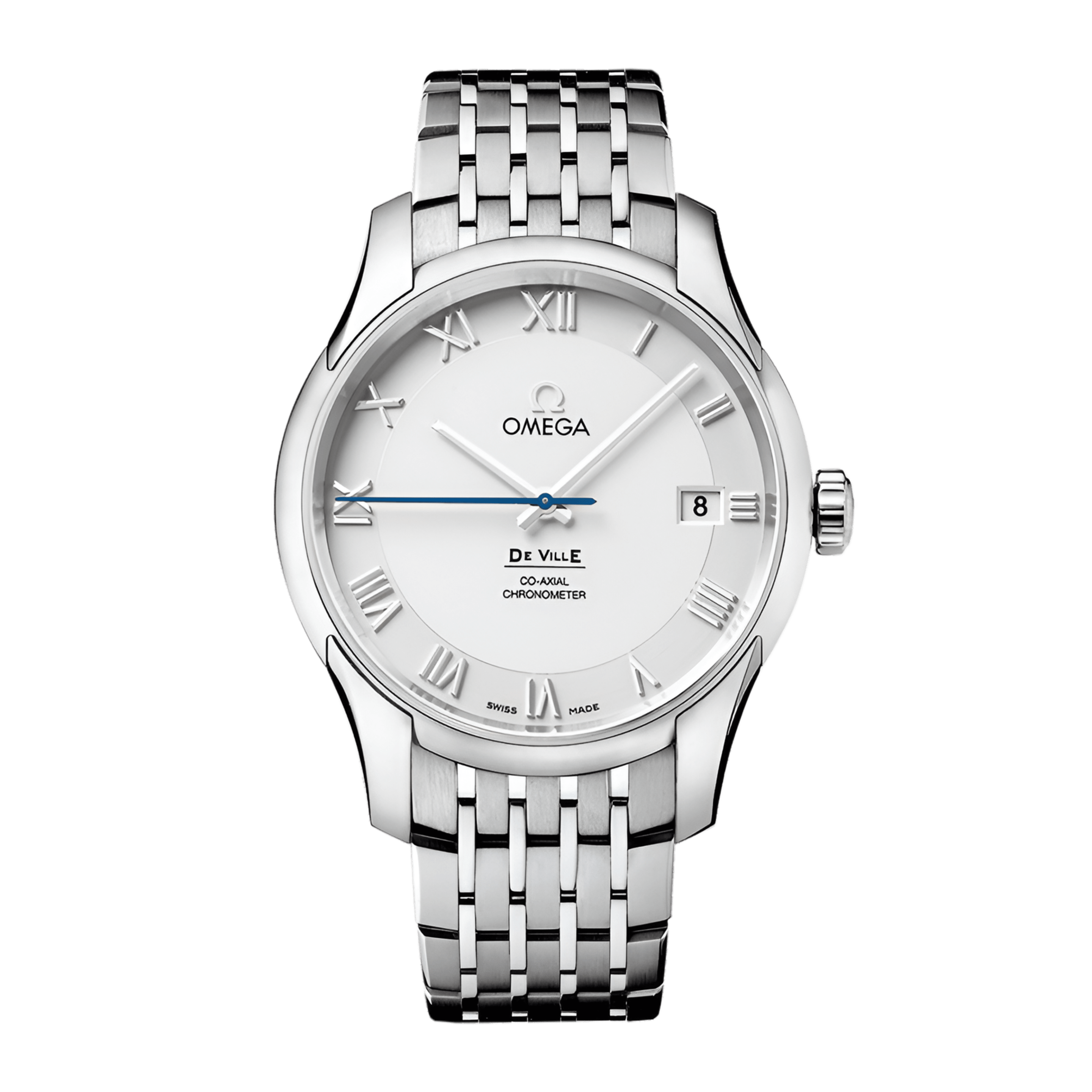 De Ville Steel Silver Dial 41mm Product Image