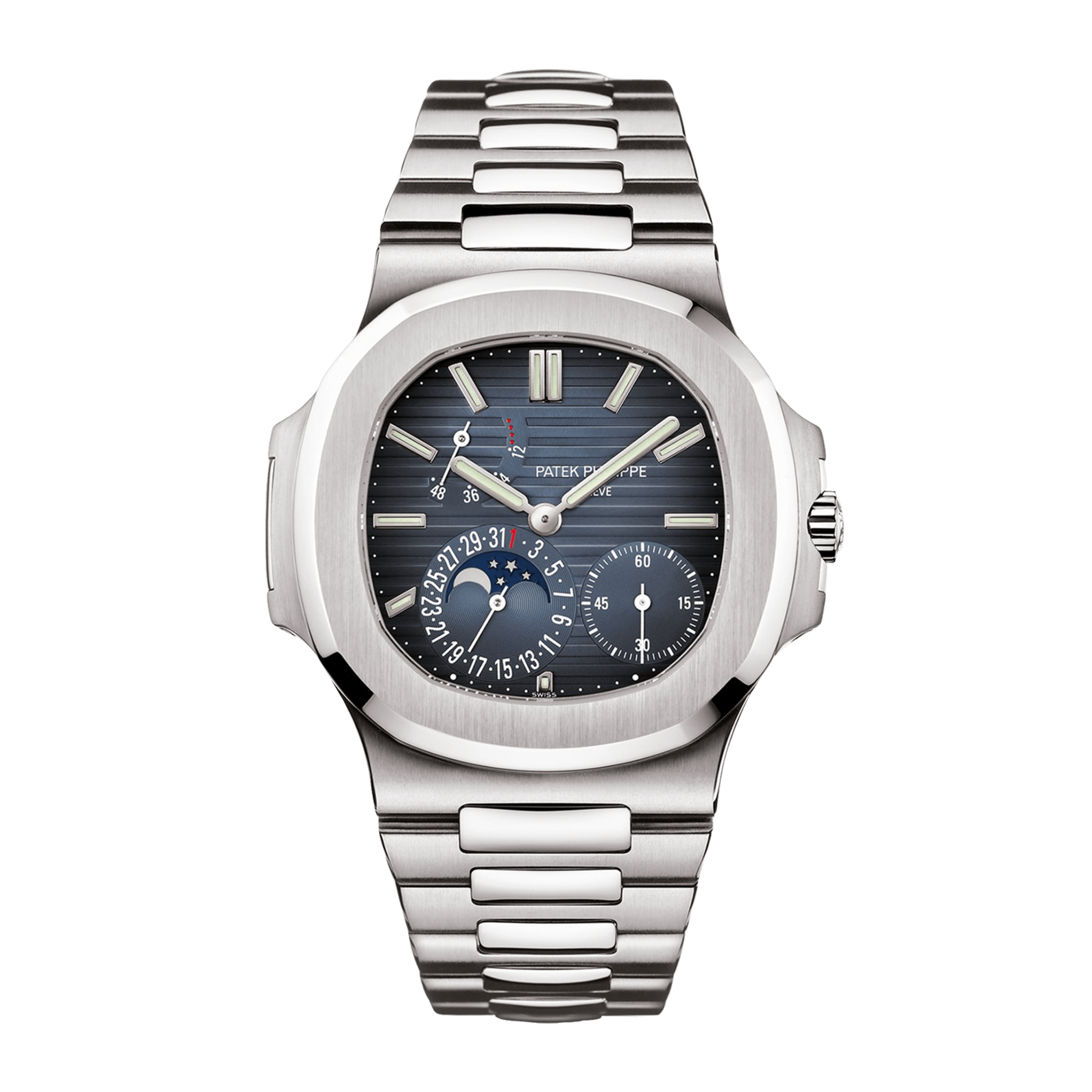 Nautilus Moonphase Steel Blue Dial 40mm Product Image