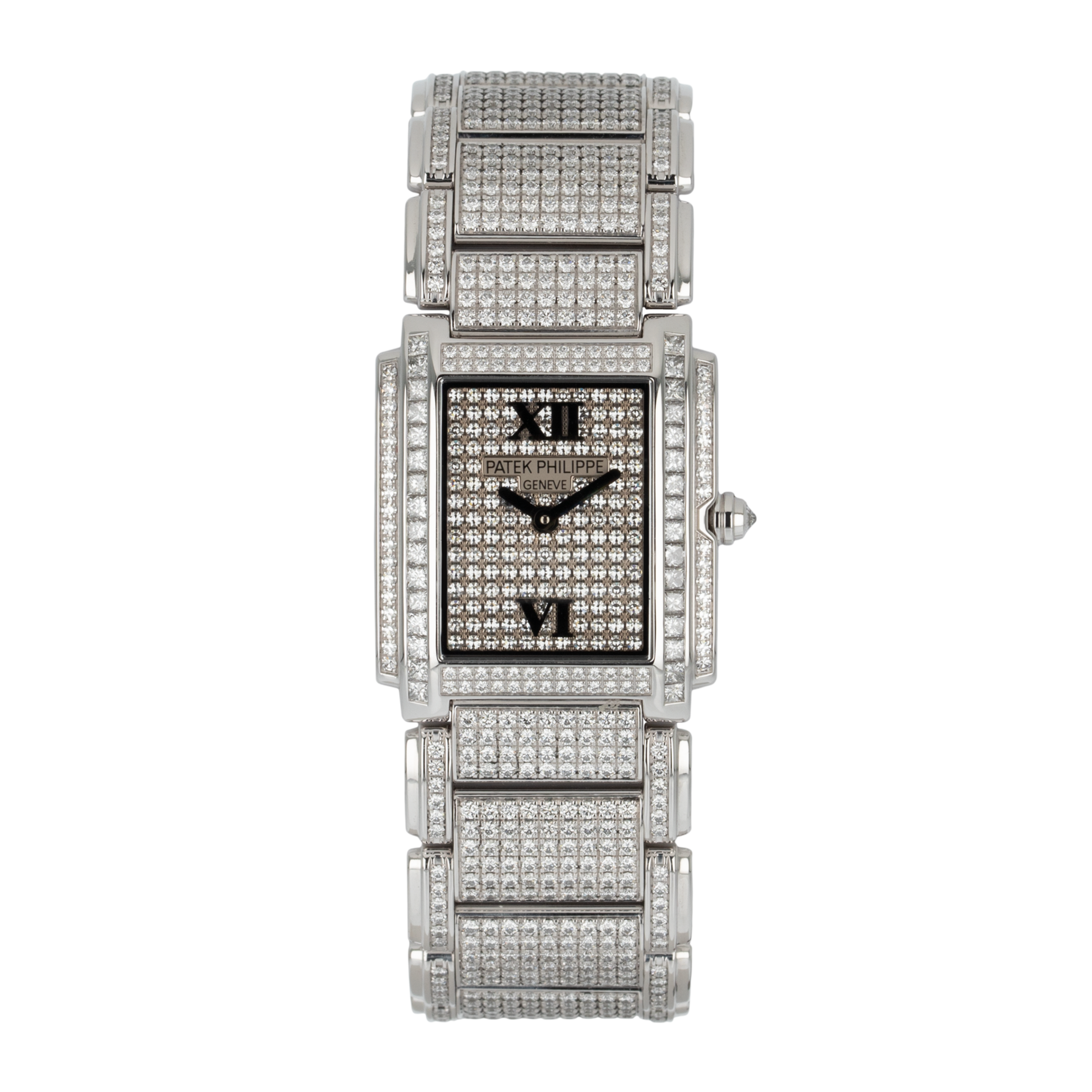 Calatrava Twenty-4 White Gold and Diamond Set 30mm Product Image