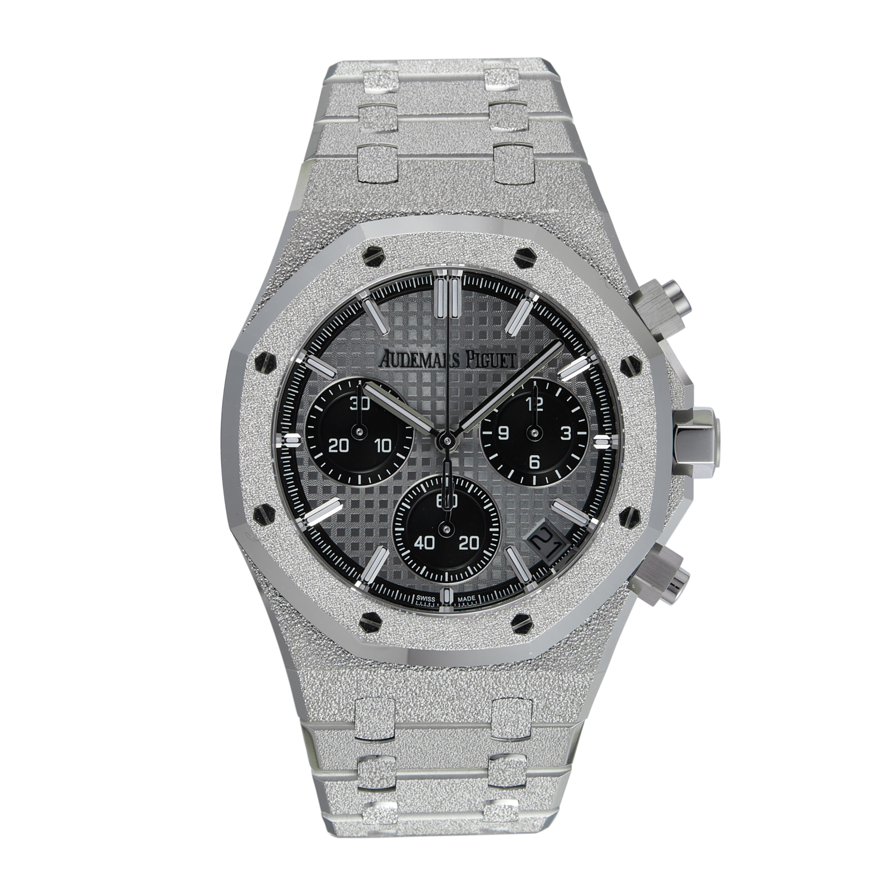 Royal Oak Selfwinding Chronograph White Gold Grey Dial 41mm Product Image