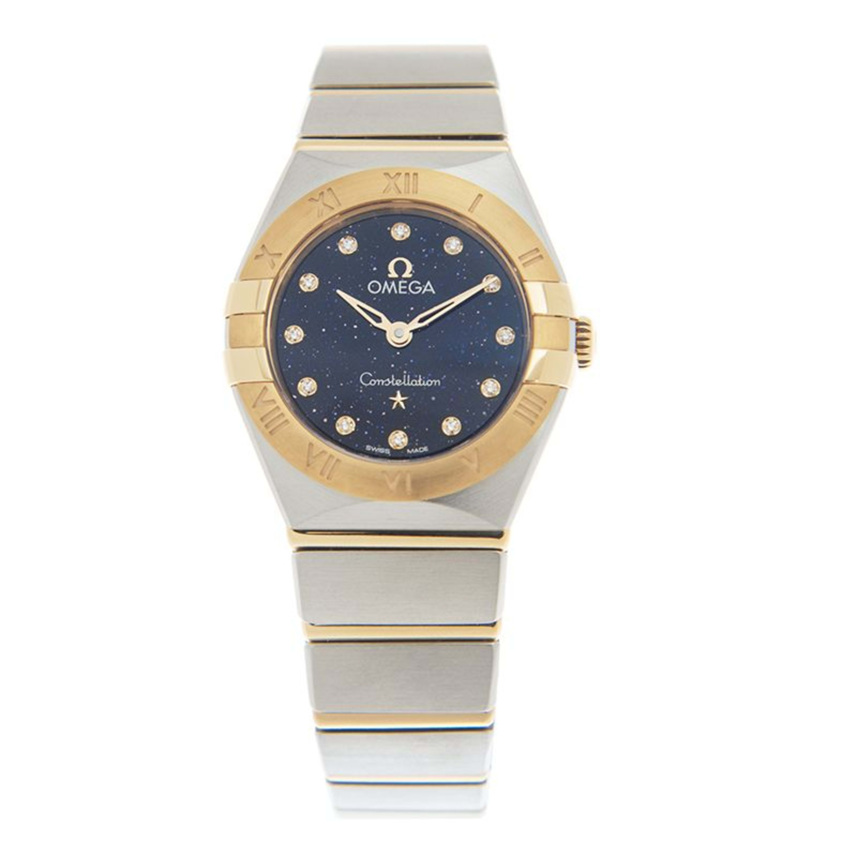 Constellation Yellow Gold & Steel Blue Dial 25mm Product Image