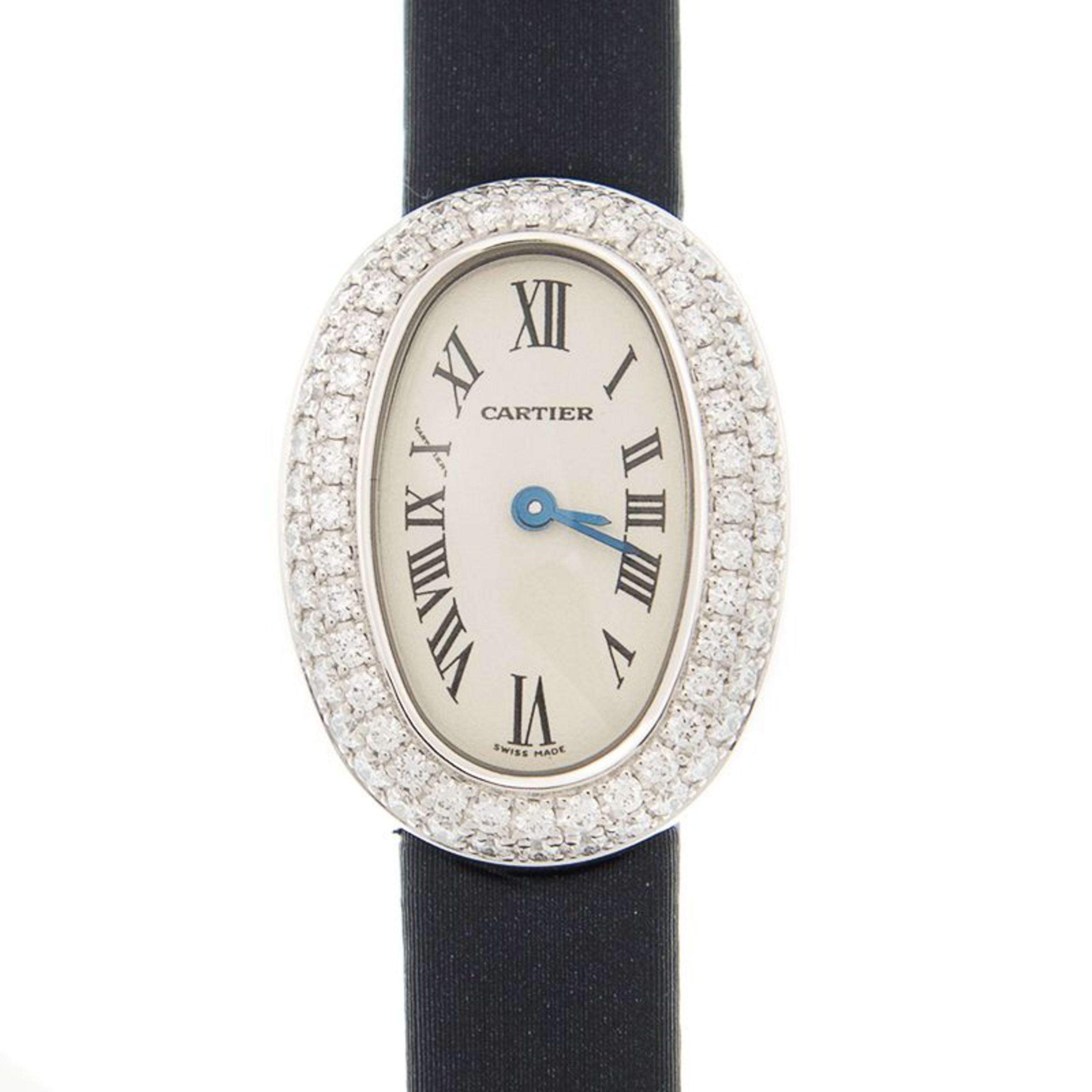 Baignoire White Gold Diamond White Dial 26mm Product Image