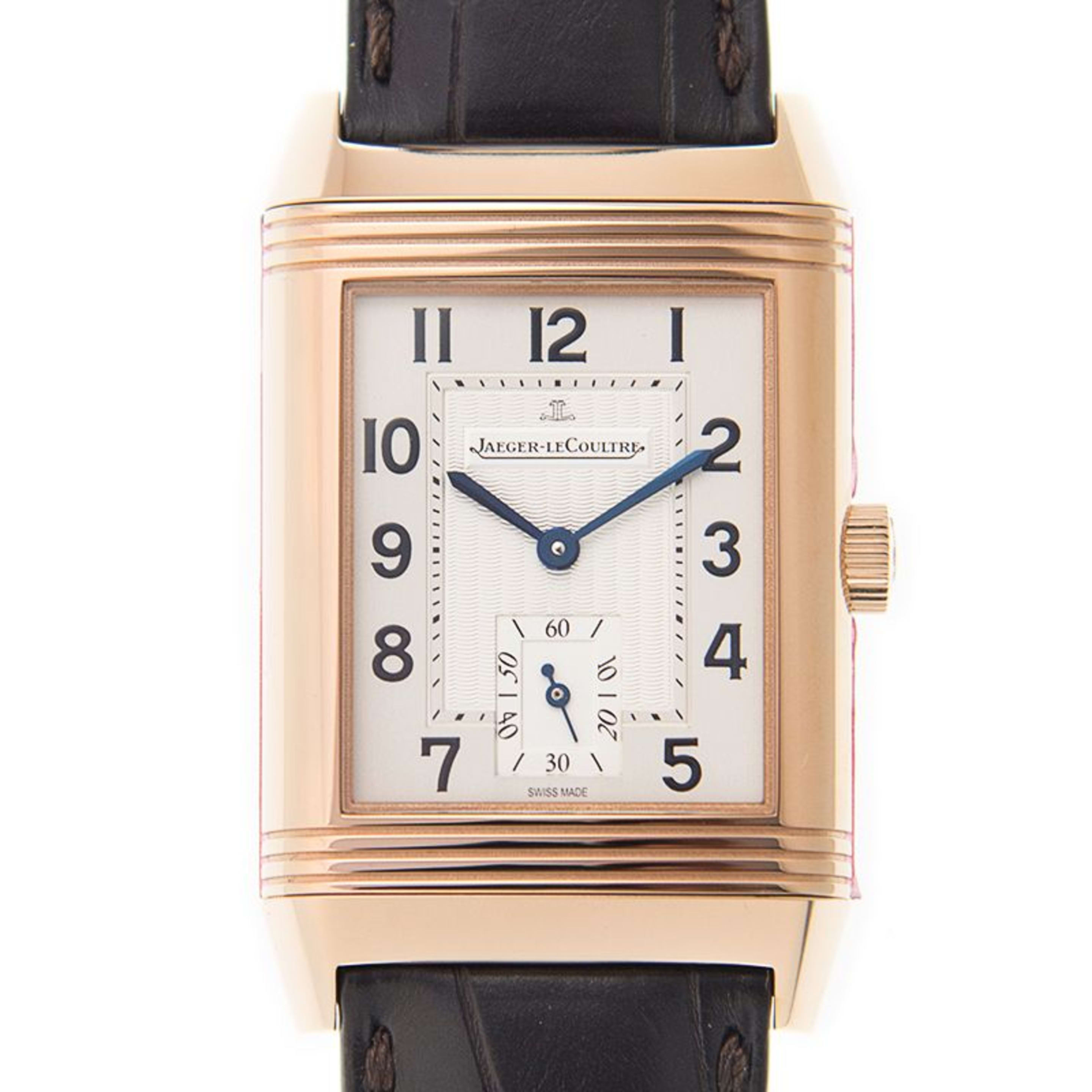 Reverso Grande Taille Rose Gold Silver Dial 26mm Product Image