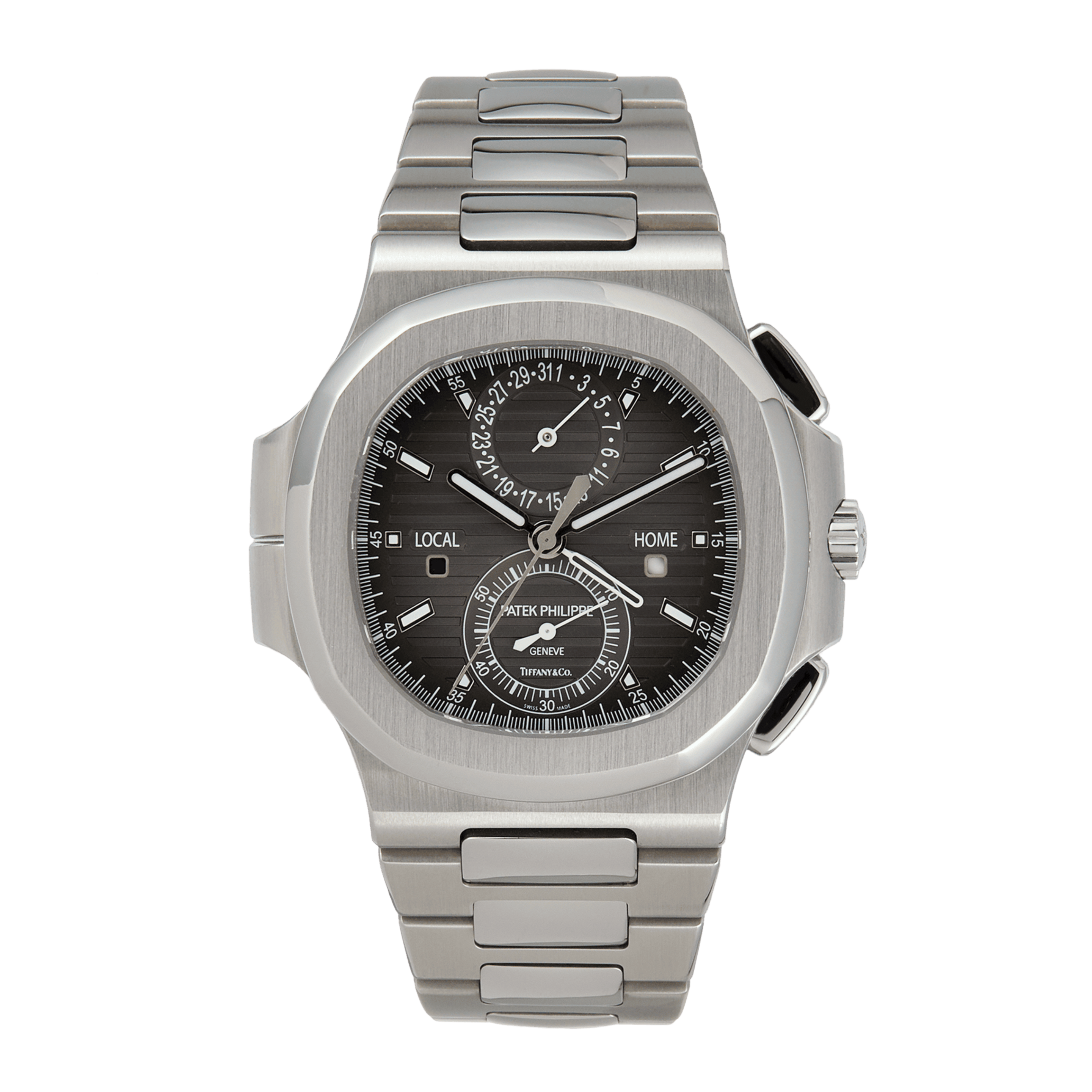 Patek Philippe Nautilus Travel Time Chronograph Steel 