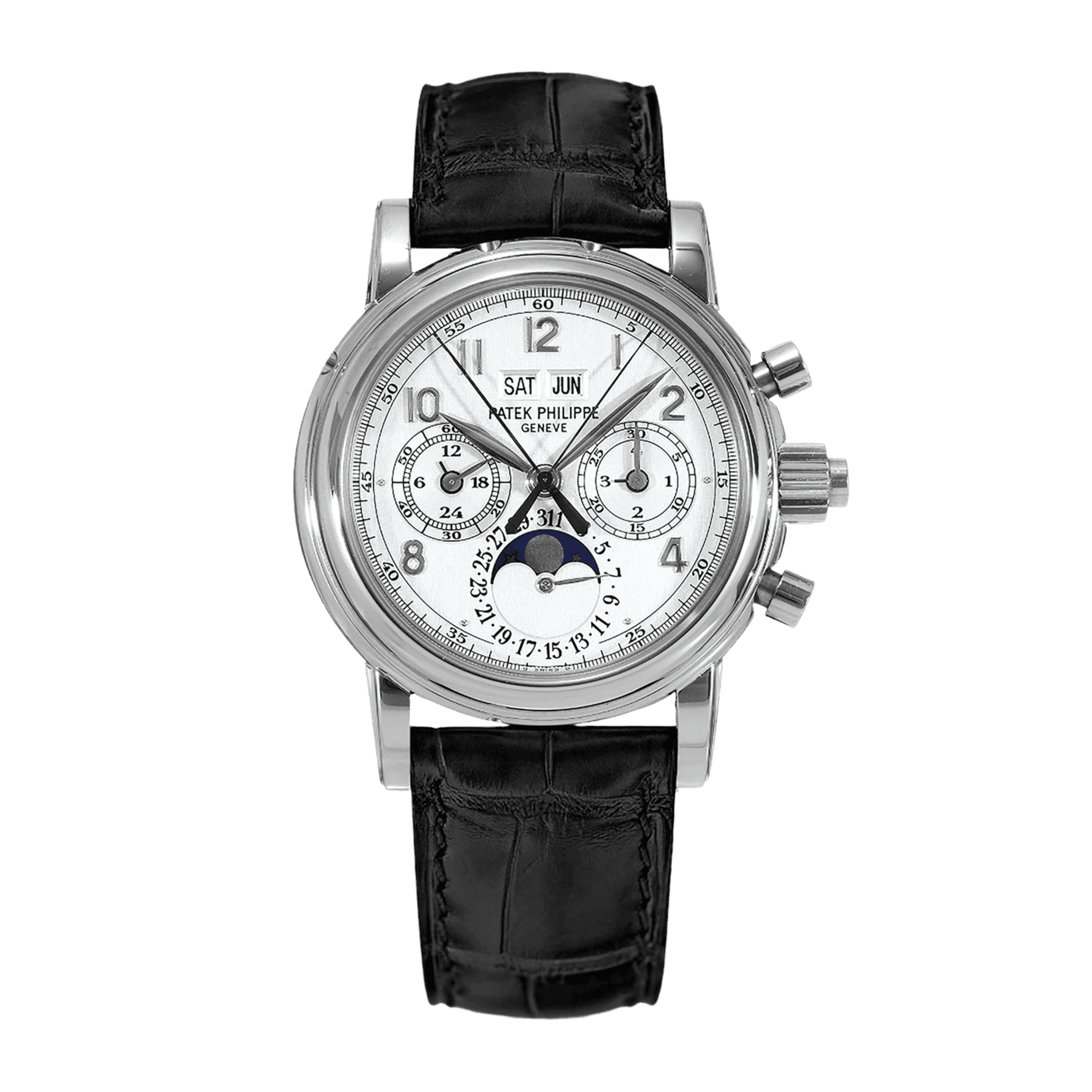 Grand Complications Perpetual Calendar Split Seconds Chronograph White Gold Double Sealed 36mm Product Image