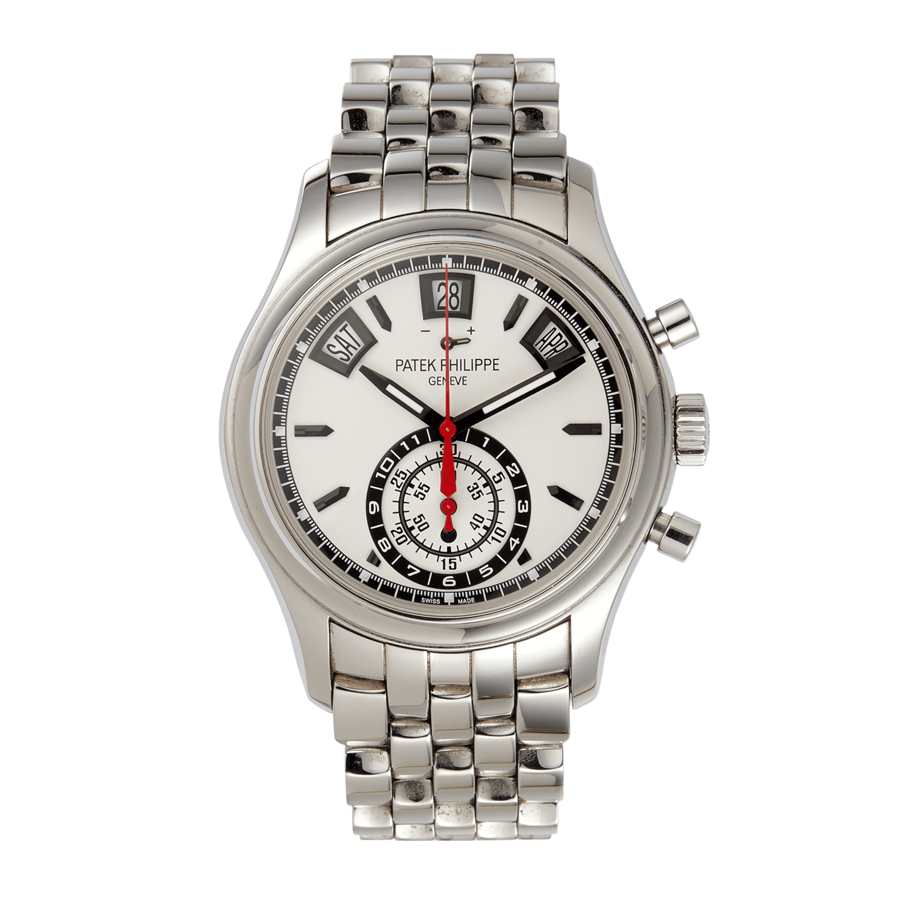 Complications Annual Calendar Chronograph Steel Silver Dial 40mm Product Image