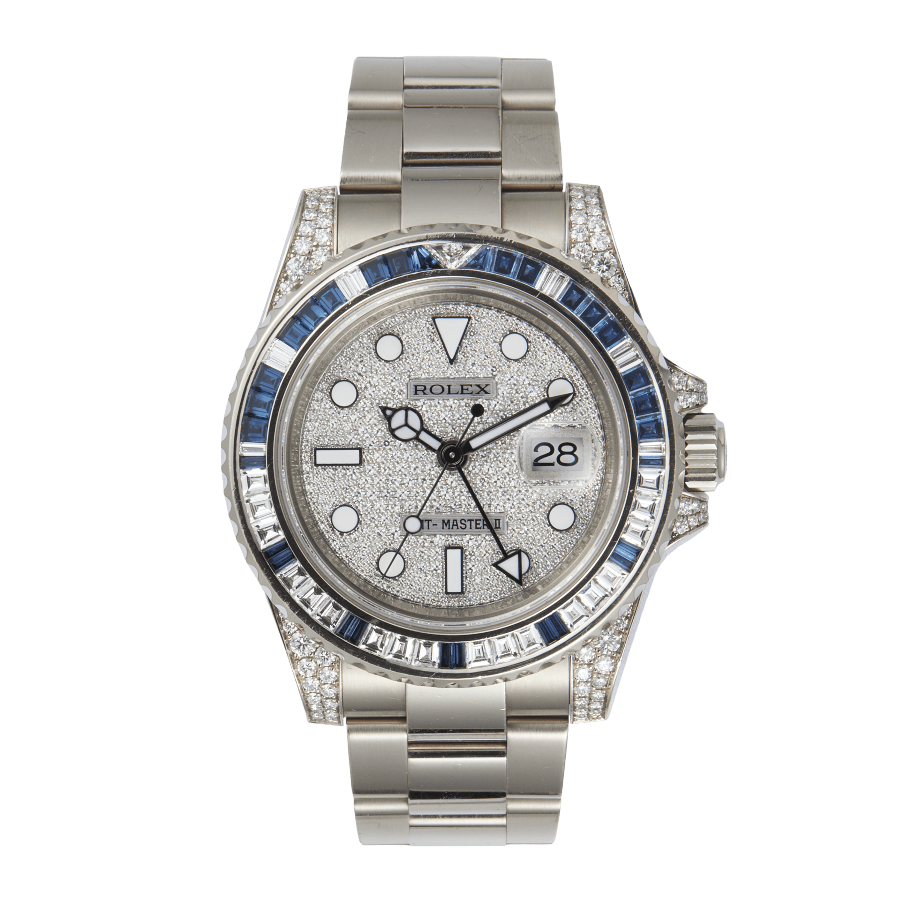 GMT-Master II White Gold Diamond Pave Dial 40mm Product Image