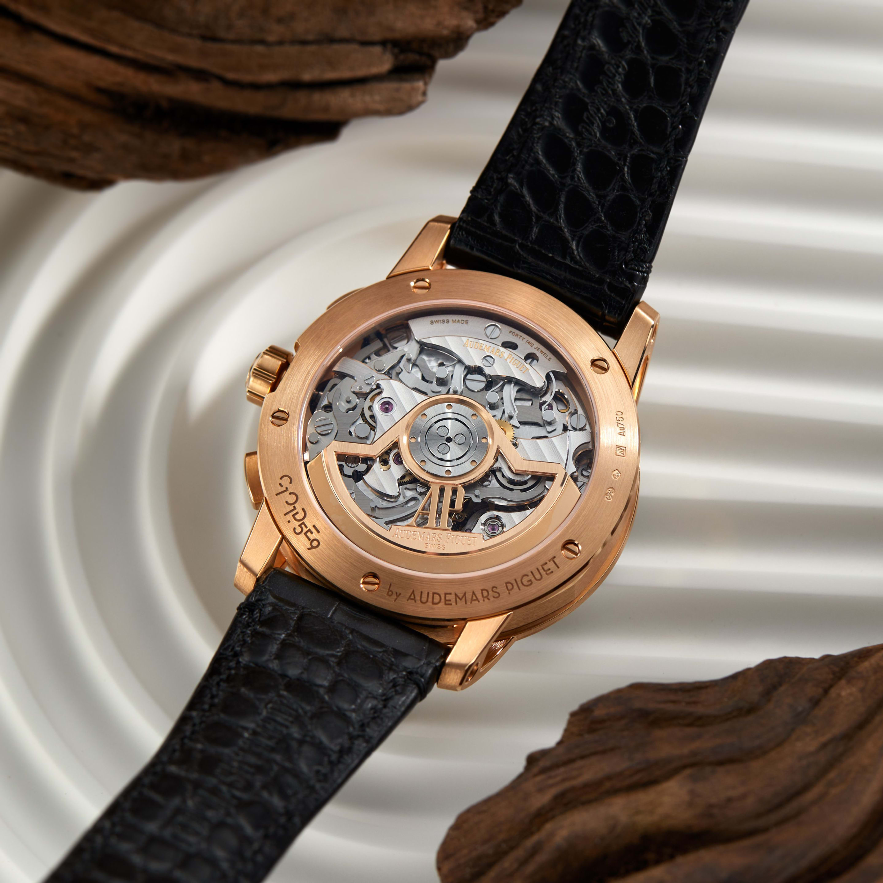 Code 11.59 Chronograph Rose Gold Black Dial 41mm Product Image