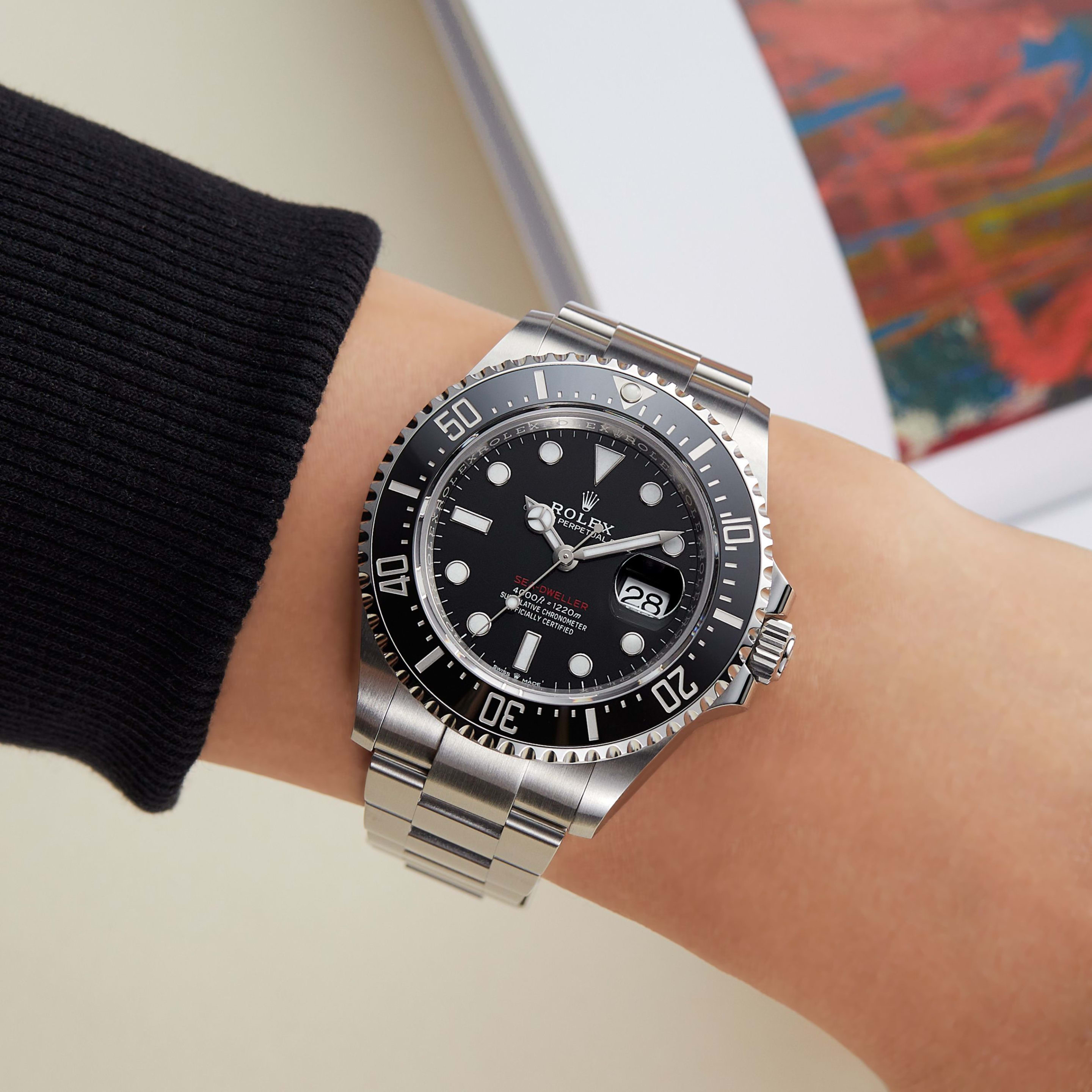 Sea-Dweller Deep Sea Steel Black Dial 43mm Product Image