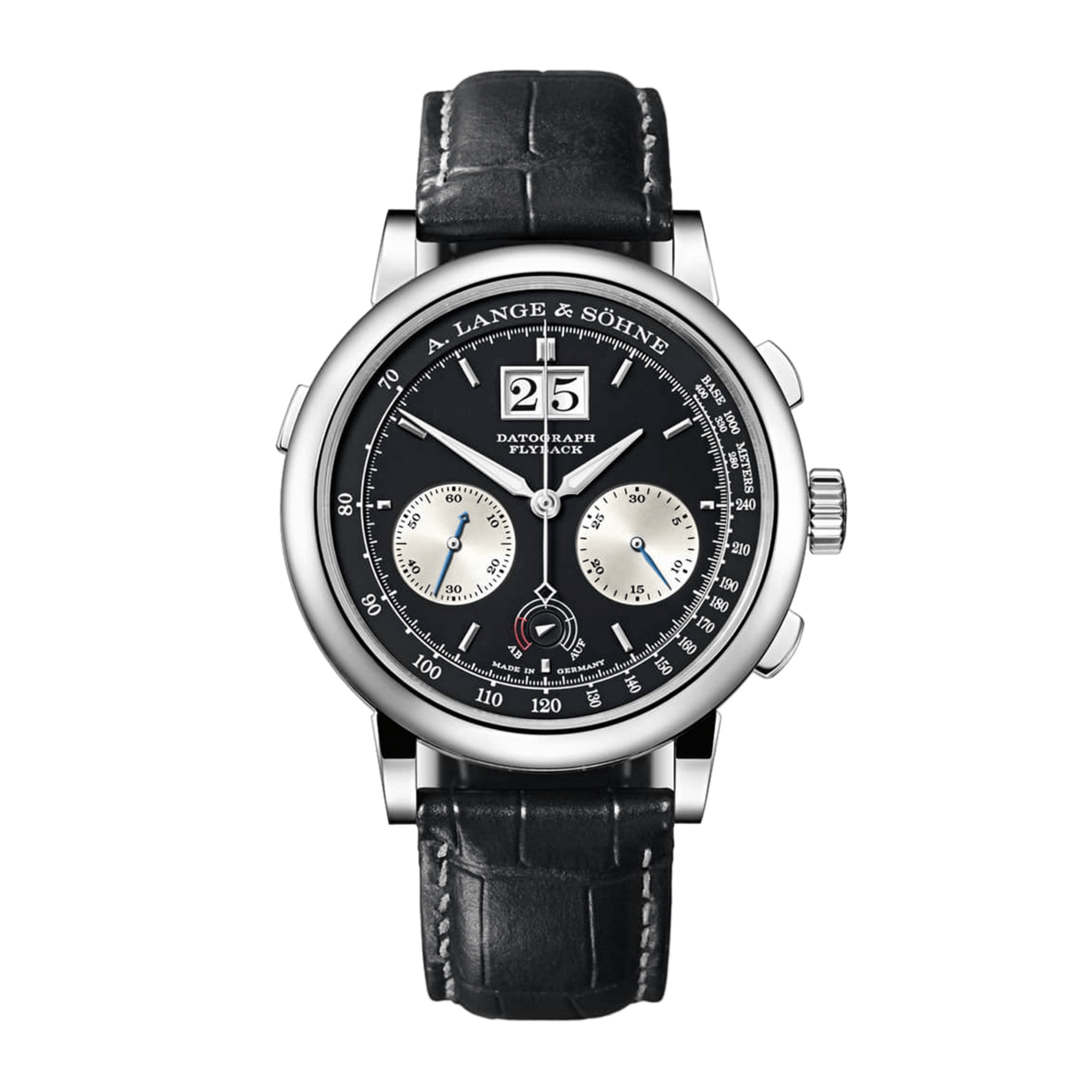 Saxonia Datograph Up/Down Platinum Black Dial 41mm Product Image