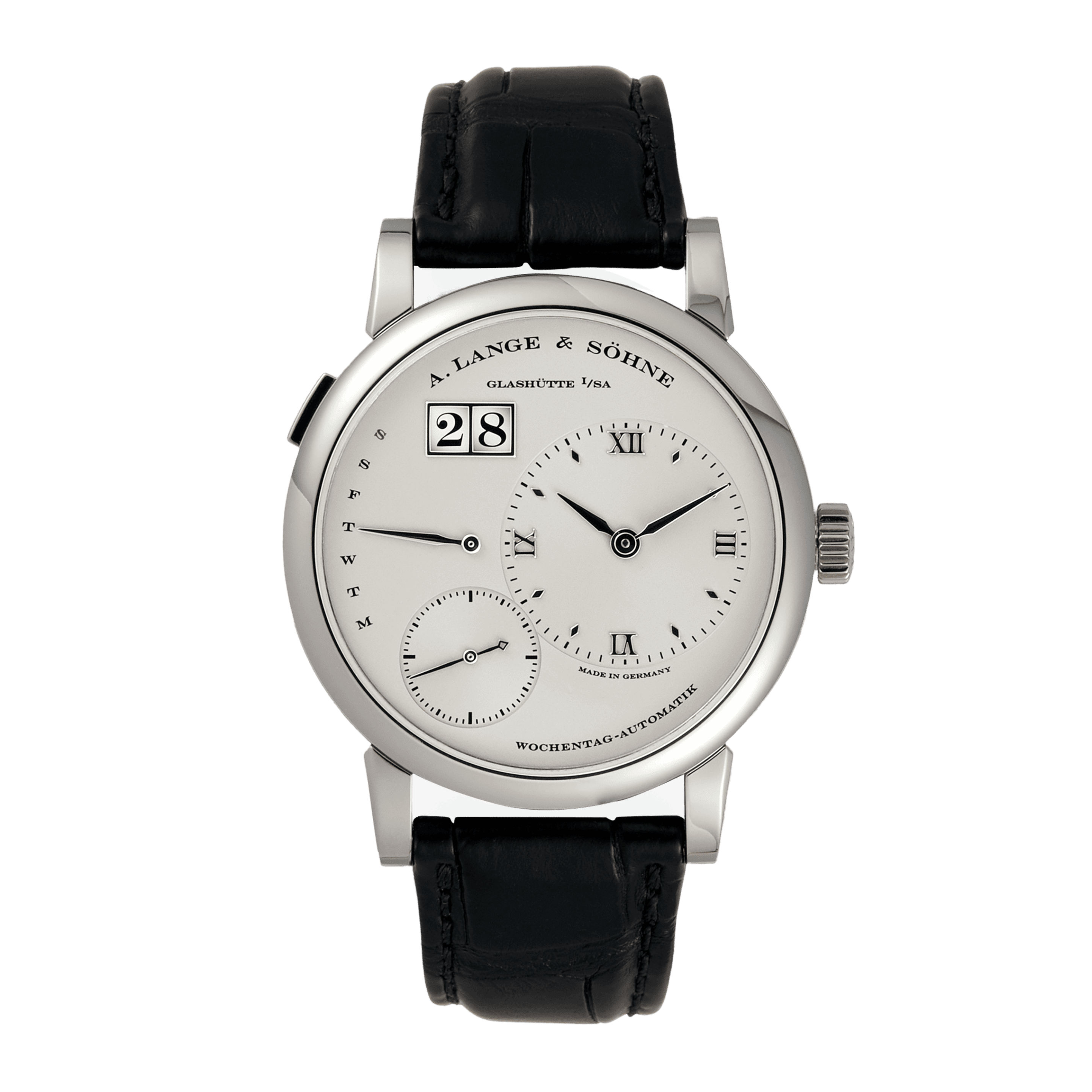 Lange 1 Daymatic Platinum Silver Dial 39mm Product Image