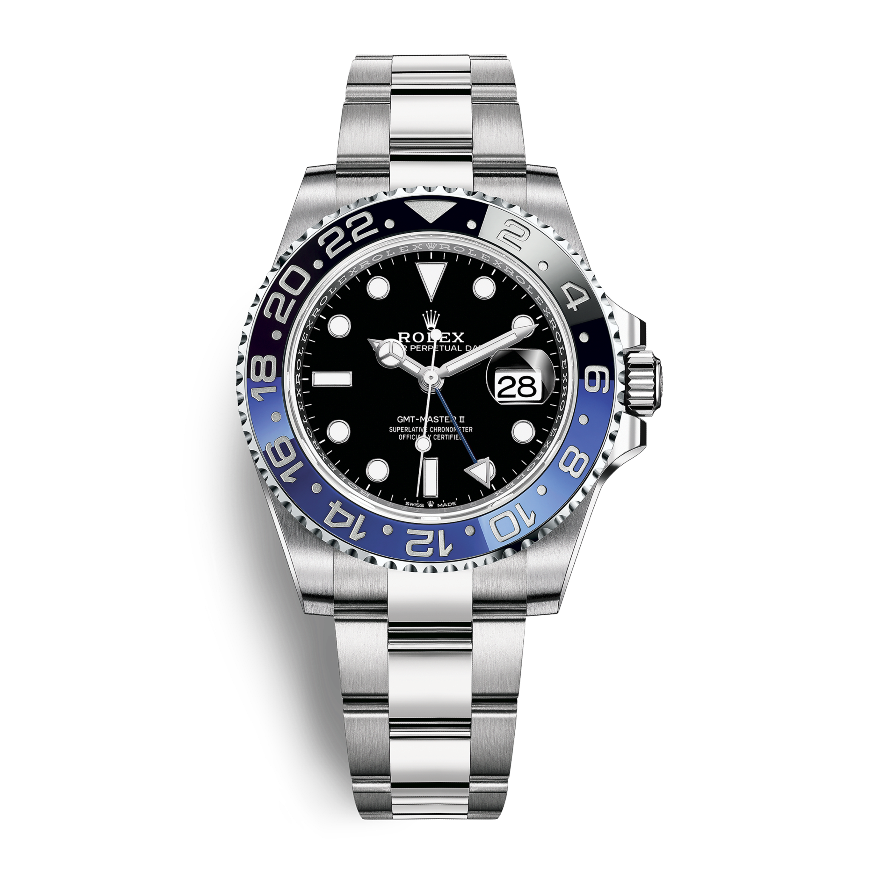 GMT-Master II Steel Black Dial "Batman" 40mm Product Image