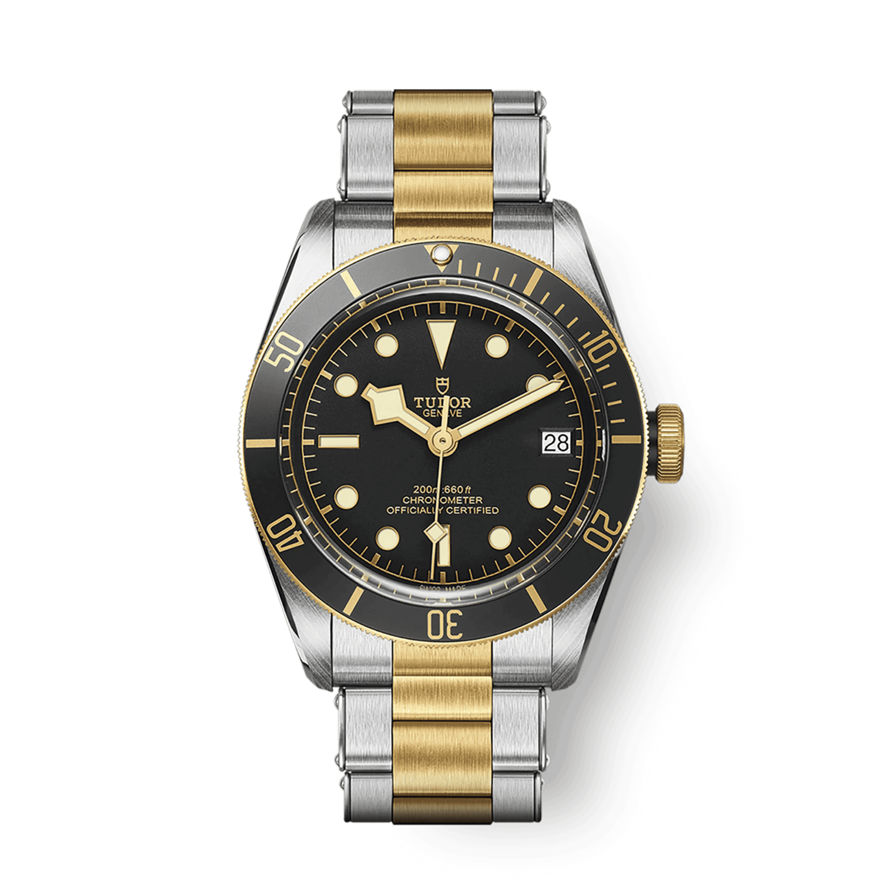 Heritage Black Bay Yellow Gold & Steel Black Dial 41mm Product Image