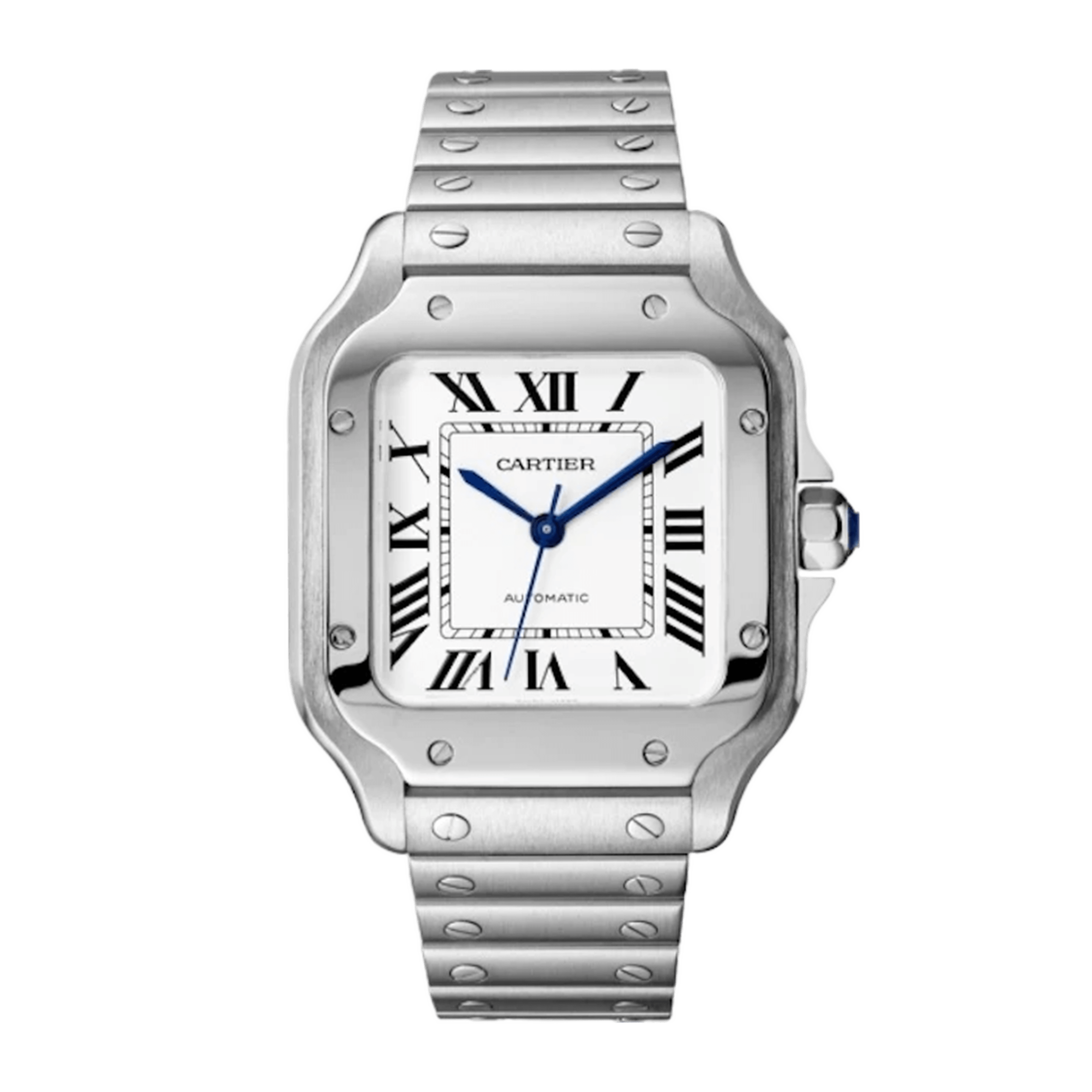 Santos de Cartier Steel Silver Dial 35mm Product Image