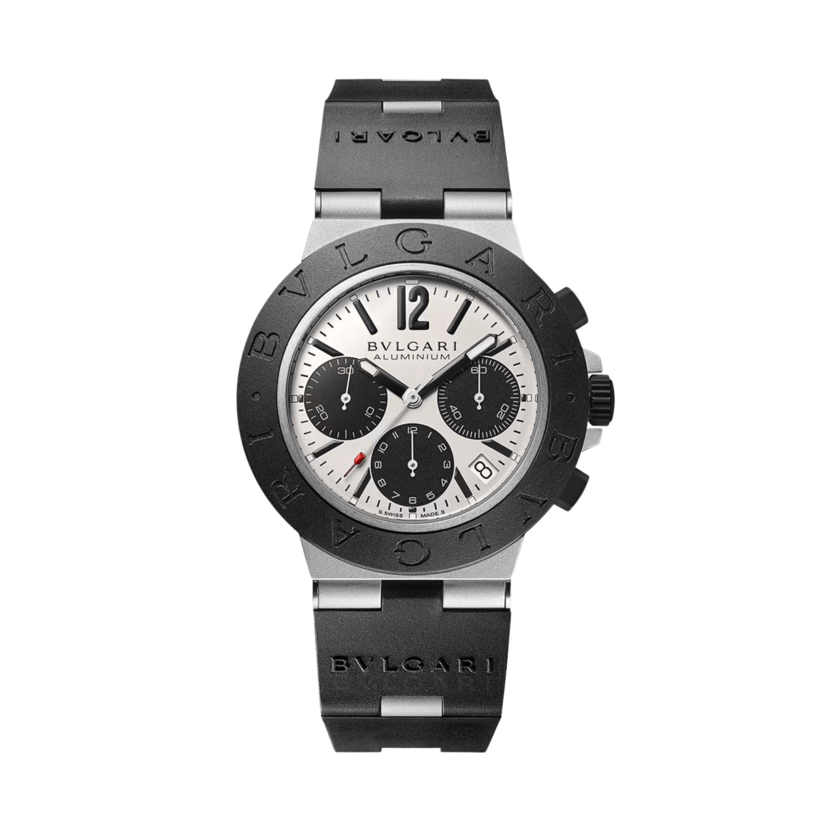 Aluminium Chronograph Titanium & Aluminium White Dial 41mm Product Image
