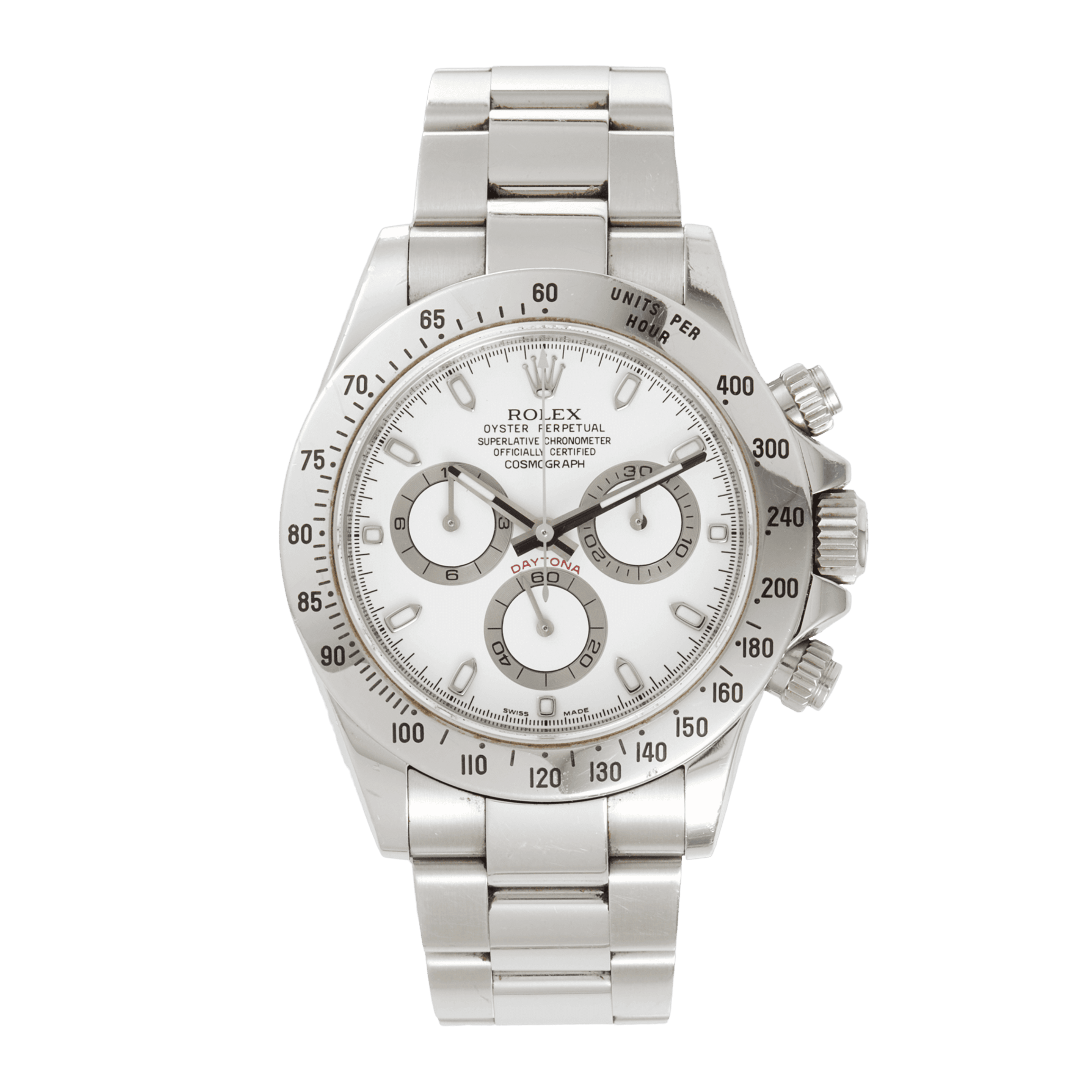 Daytona Steel White Dial 40mm Product Image