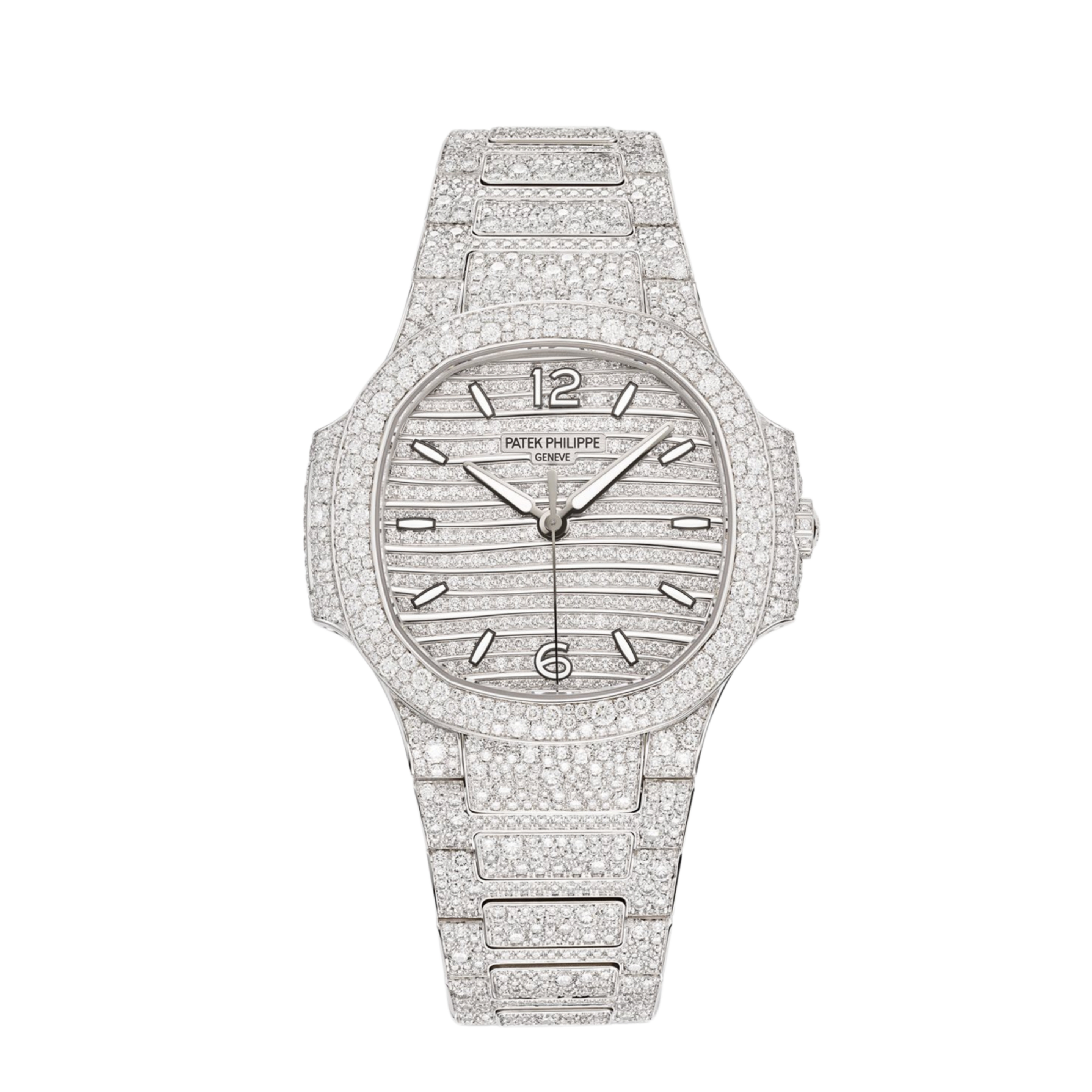 Nautilus Haute Joaillerie White Gold Diamond Pavé Dial 35mm Product Image