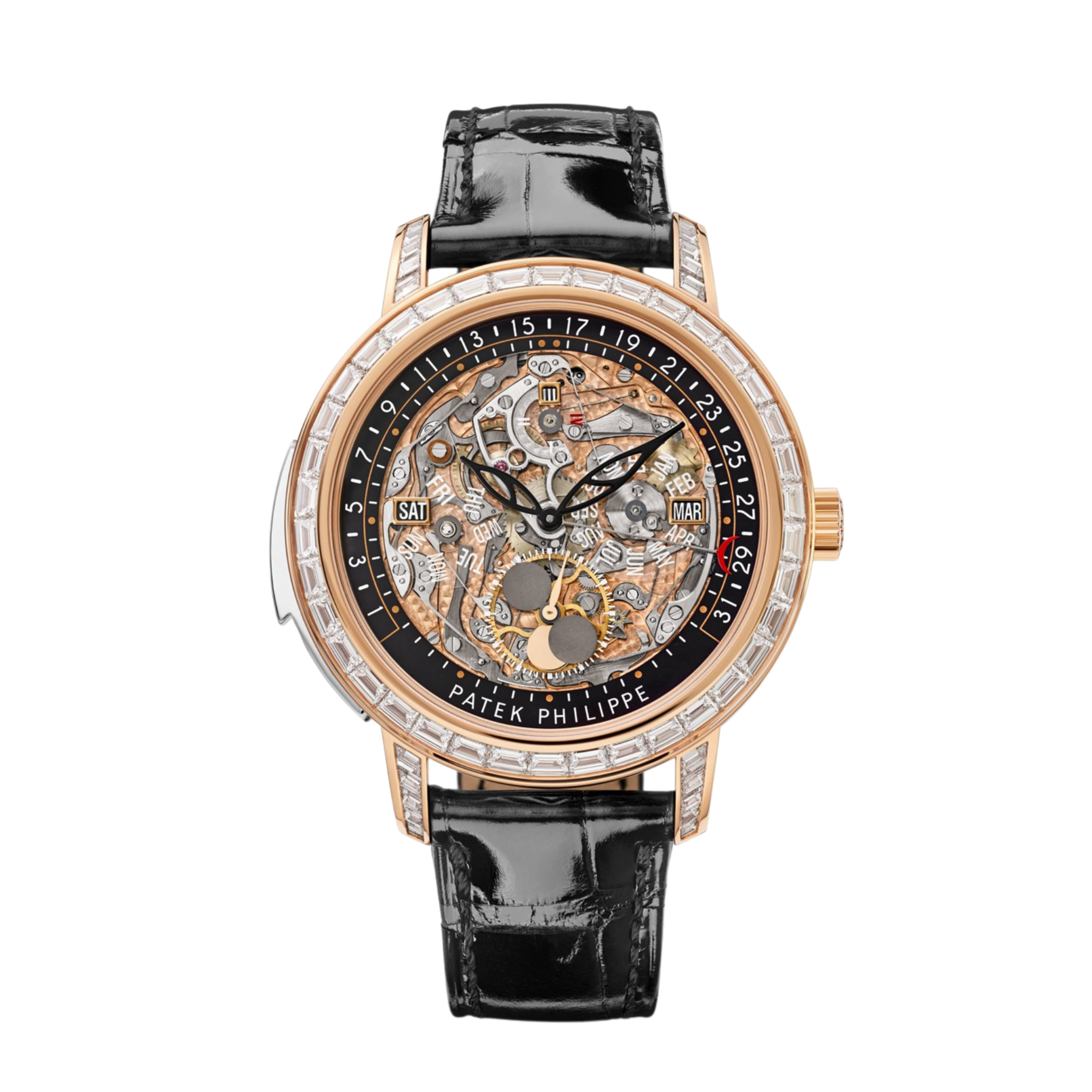 Grand Complications Minute Repeater Perpetual Calendar Rose Gold Skeleton Dial 43mm Product Image