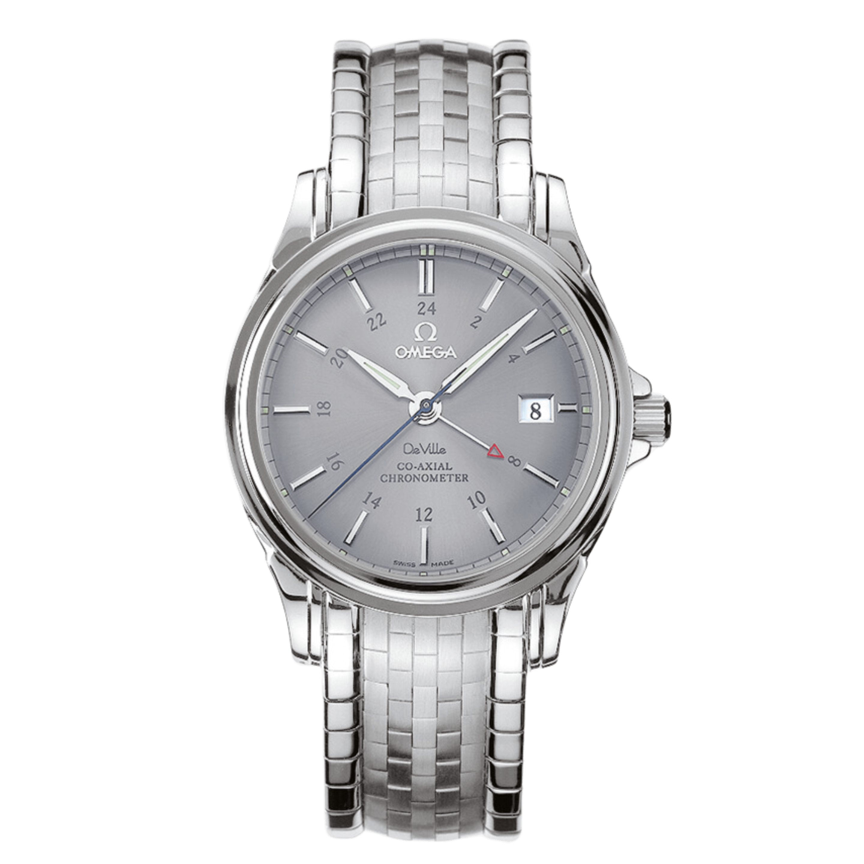 Omega De Ville GMT Steel Grey Dial 38mm 4533.41.00 - Make an offer