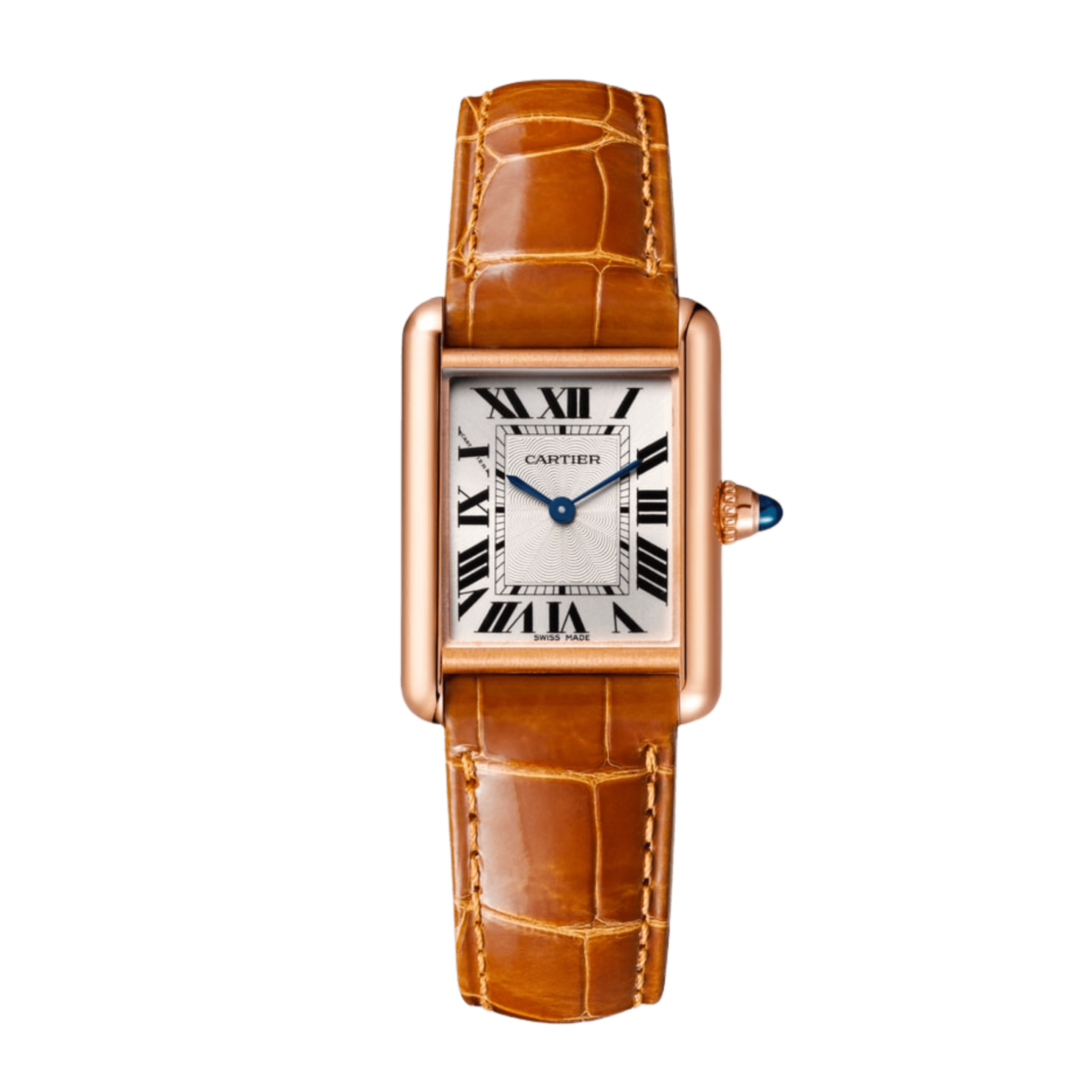 Tank Louis Cartier Rose Gold Silver Dial 22mm Product Image