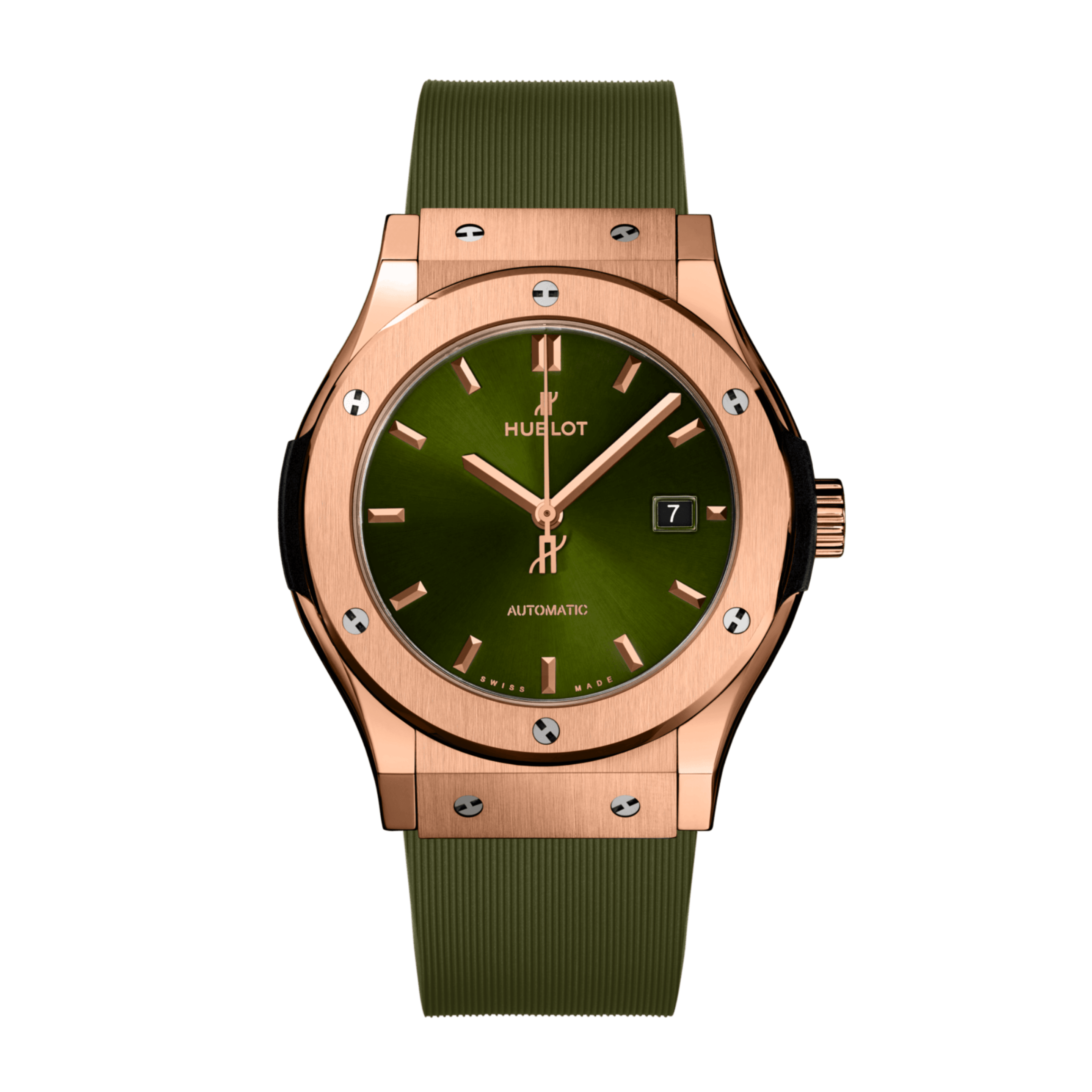 Classic Fusion Rose Gold Green Dial 42mm Product Image