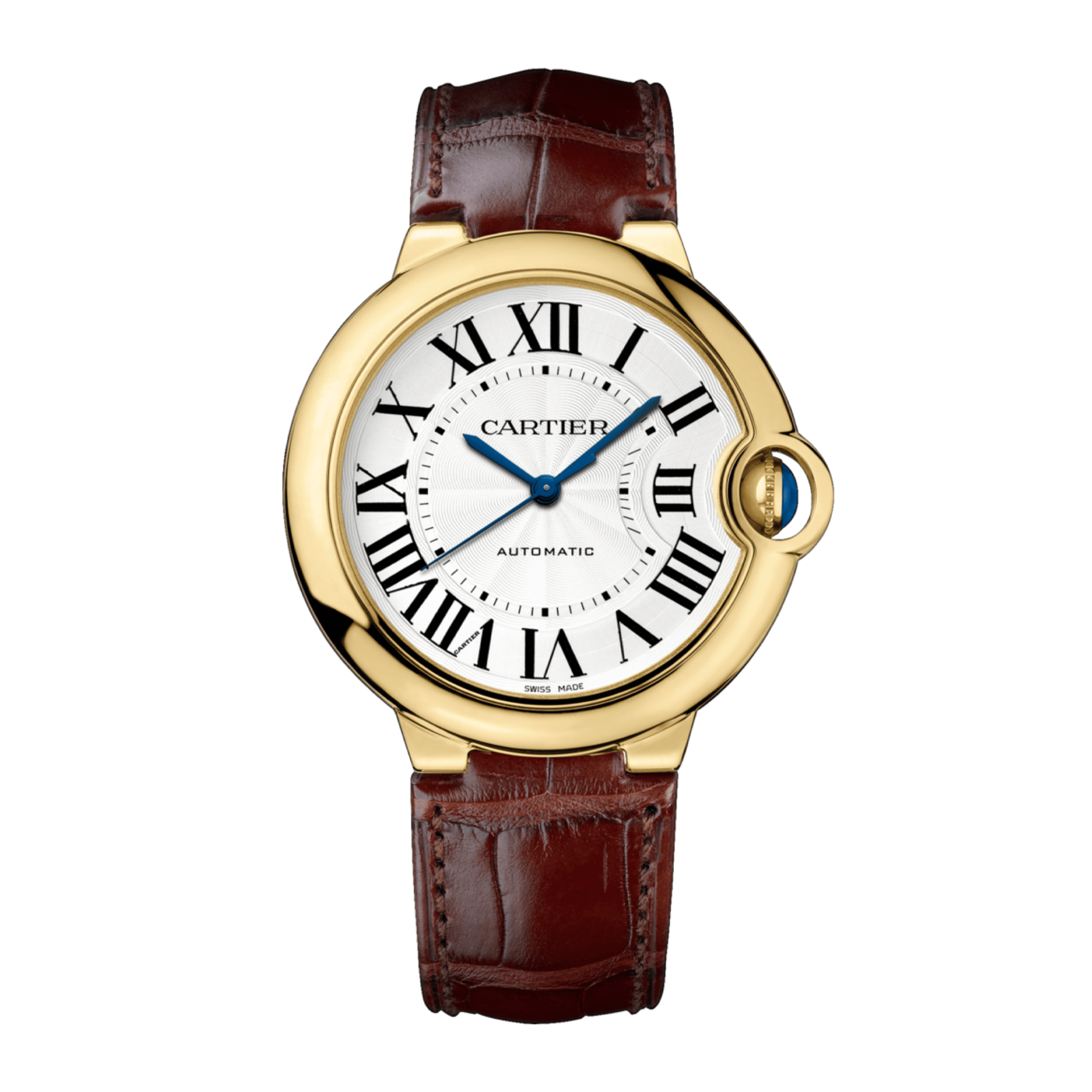 Ballon Bleu de Cartier Yellow Gold Silver Dial 36mm Product Image