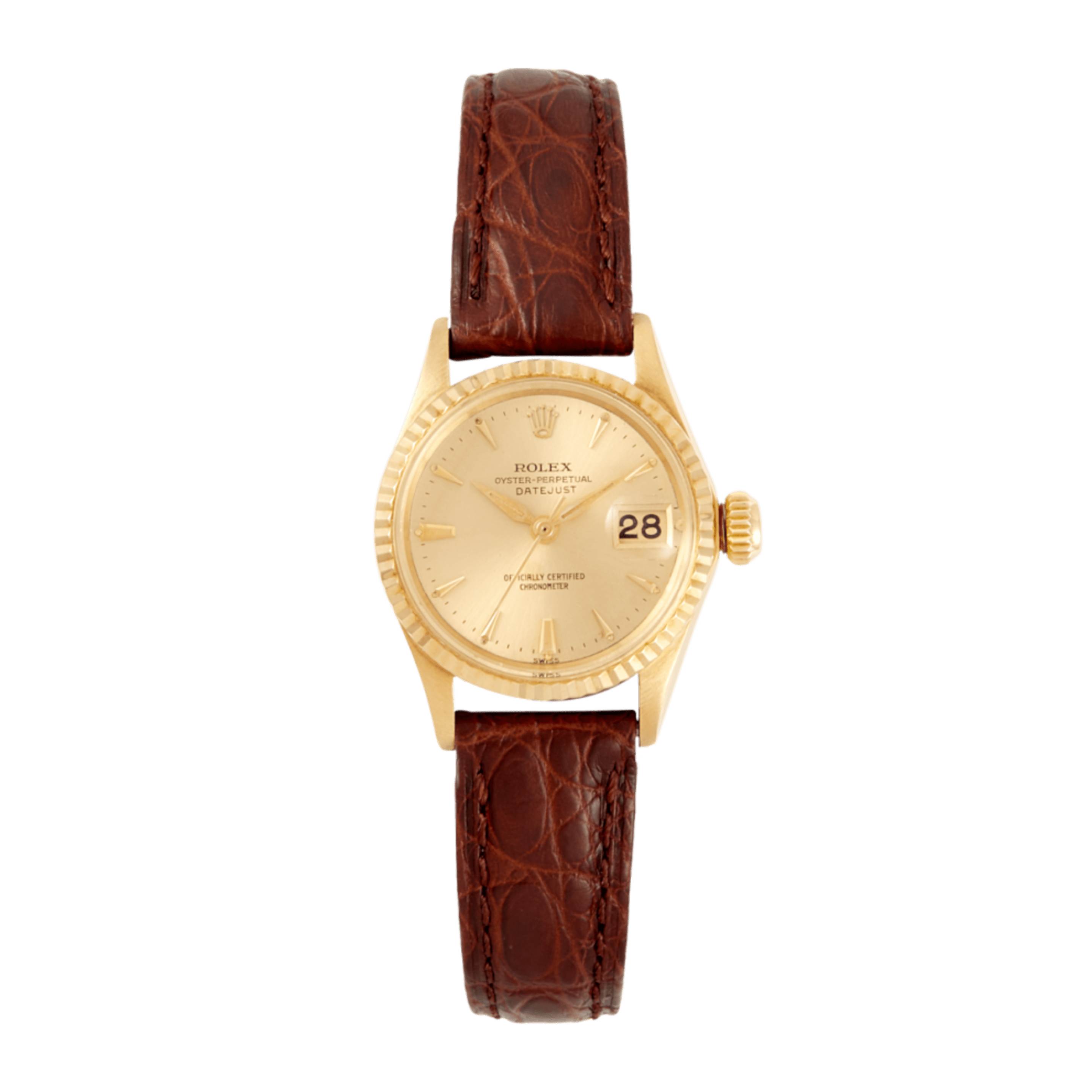 Datejust Yellow Gold Champagne Dial 24mm Product Image
