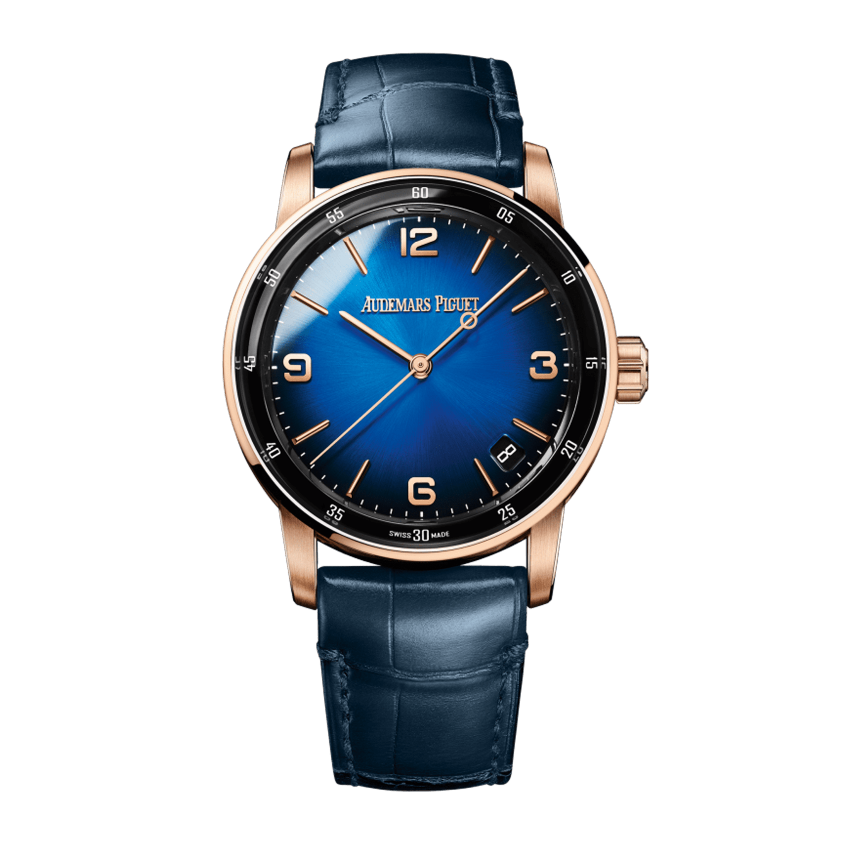 Code 11.59 Rose Gold Blue Dial 41mm Product Image